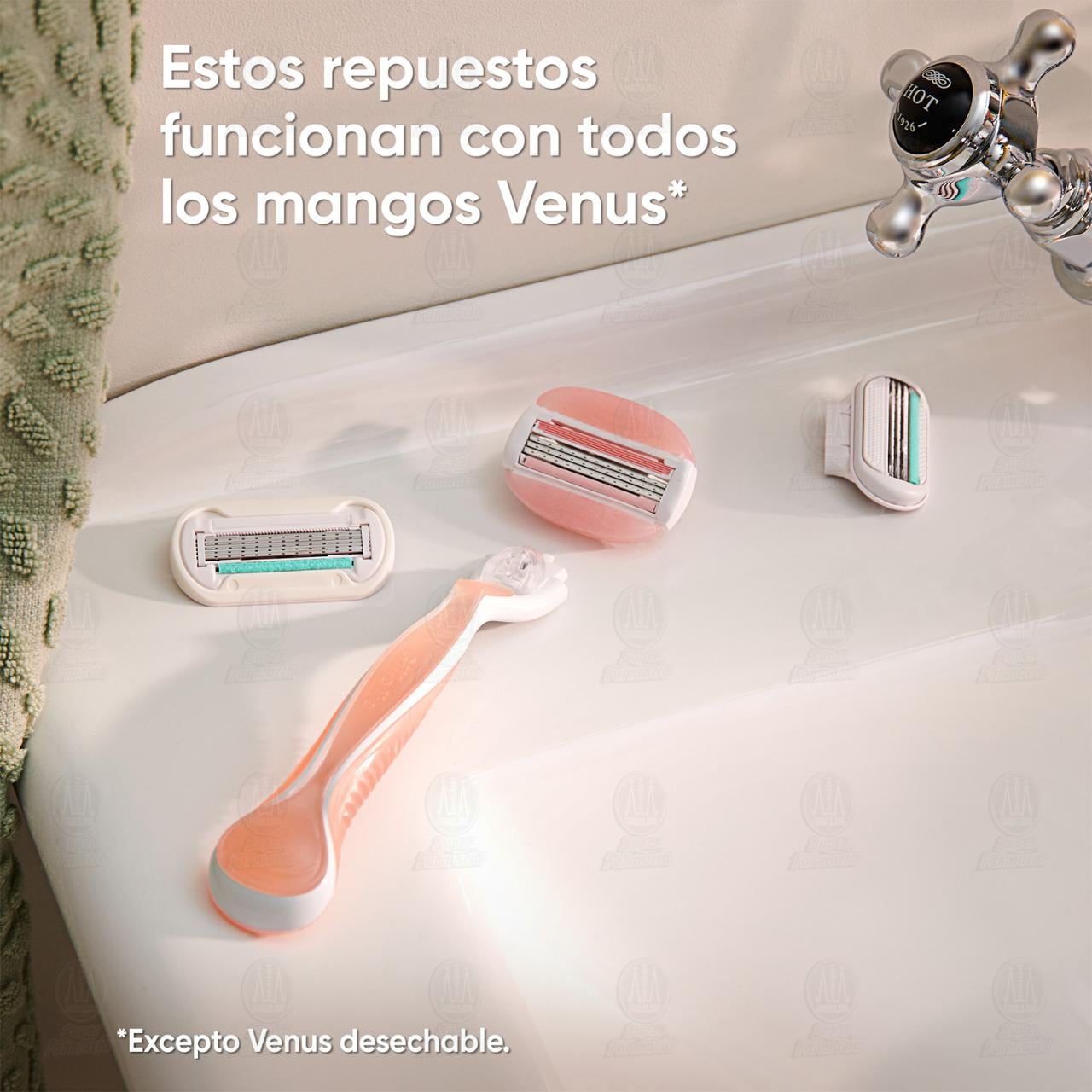 M&aacute;quina para Afeitar Gillette Venus Spa Recargable, 1 pz. image number 4