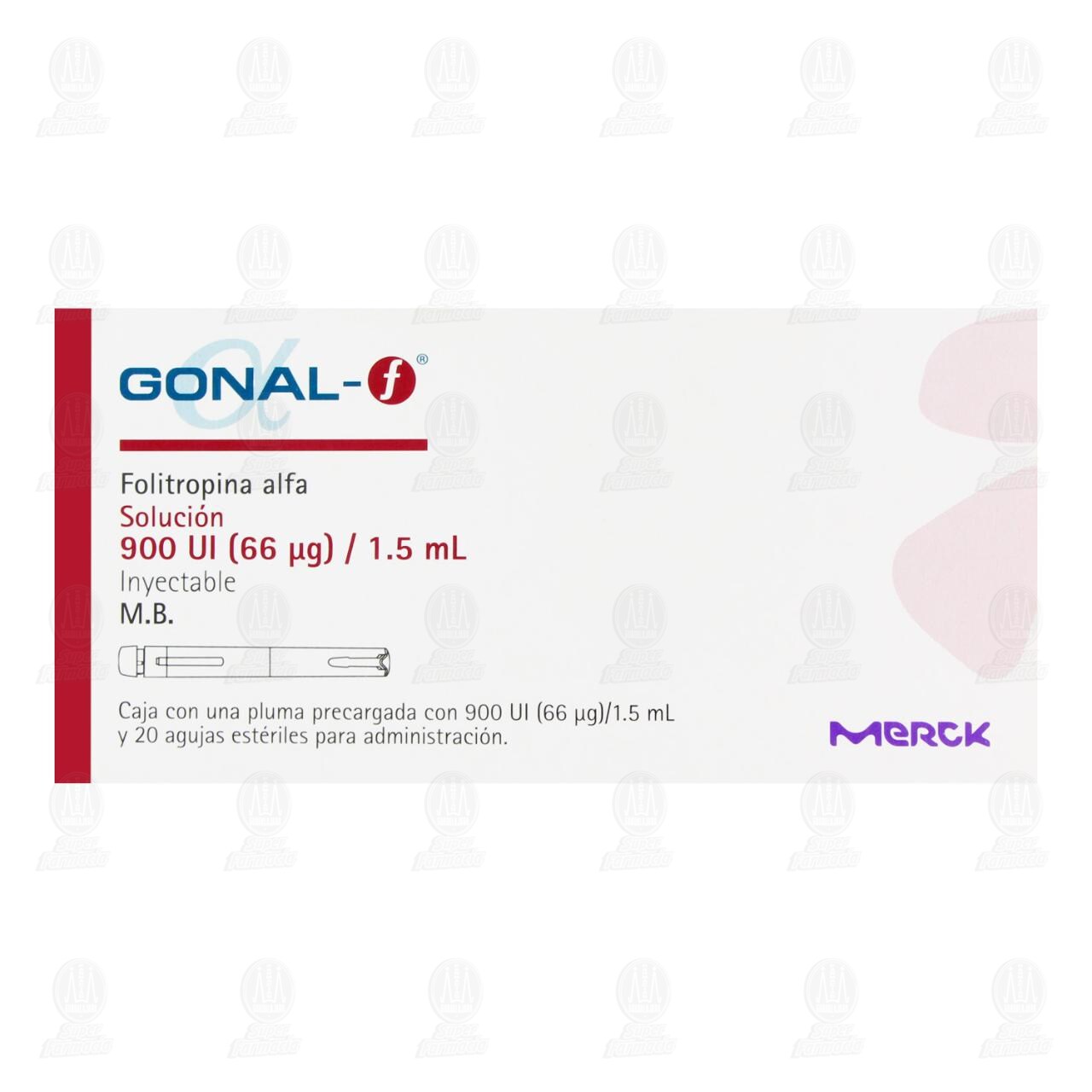 Gonal-F 900UI/1.5ml Solución Inyectable, 1 Pluma Precargada. de GONAL ...
