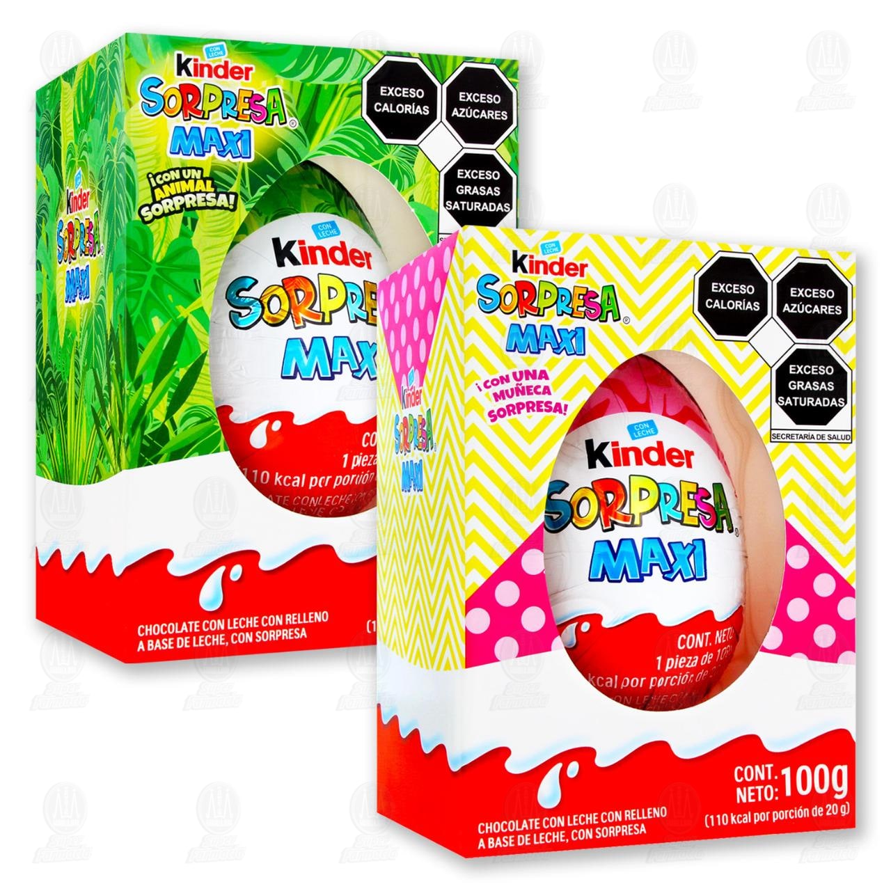 Huevo de Chocolate Kinder Sorpresa Maxi Huevo con Sorpresa, 100 gr. image number 3