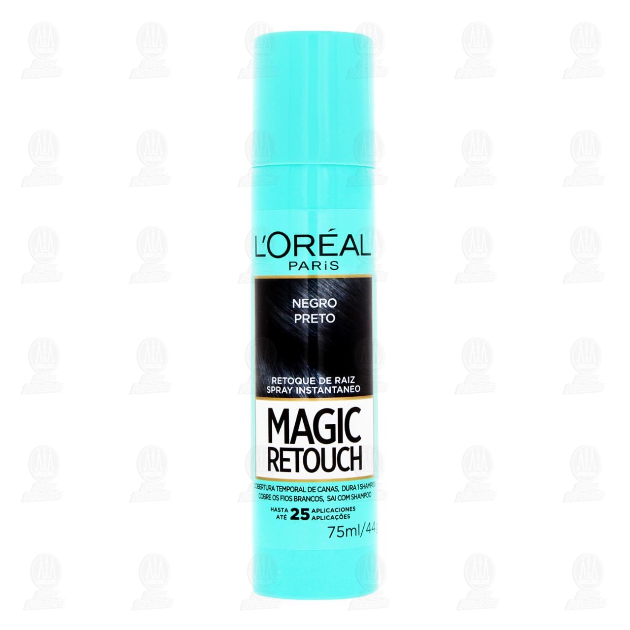 Retoque de Ra&iacute;z L'Or&eacute;al Paris Magic Retouch Negro, 75 ml. image number 1