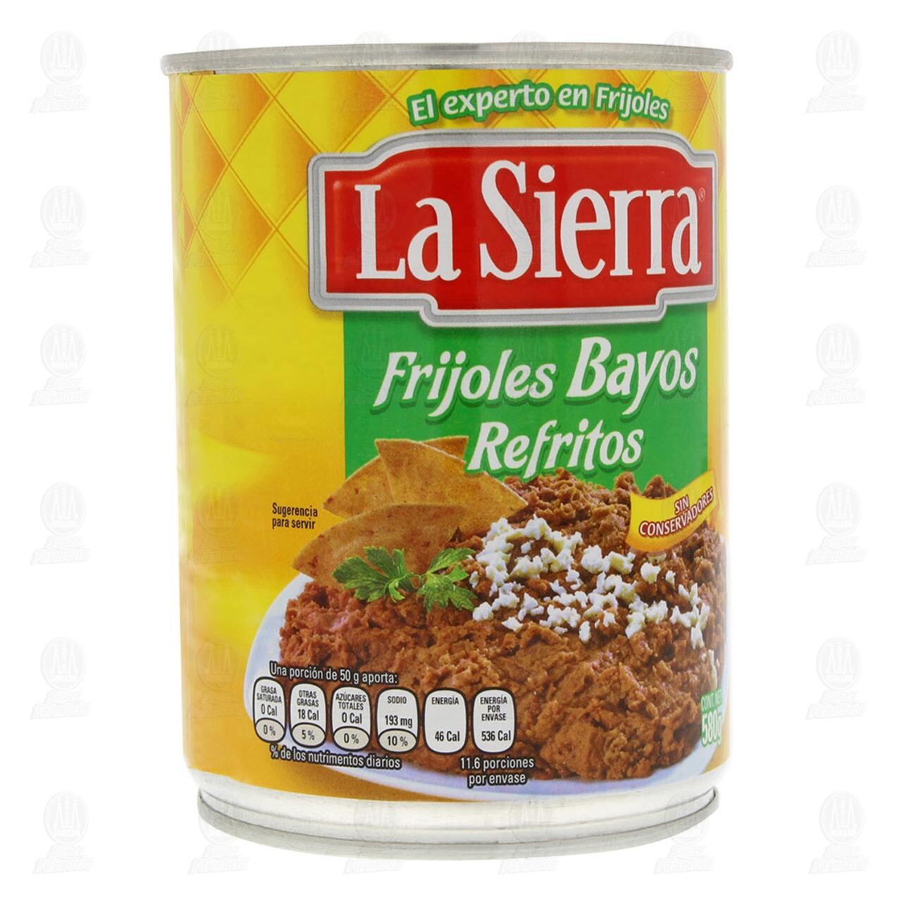 Frijoles La Sierra Bayos Refritos, 580 gr. image number 0