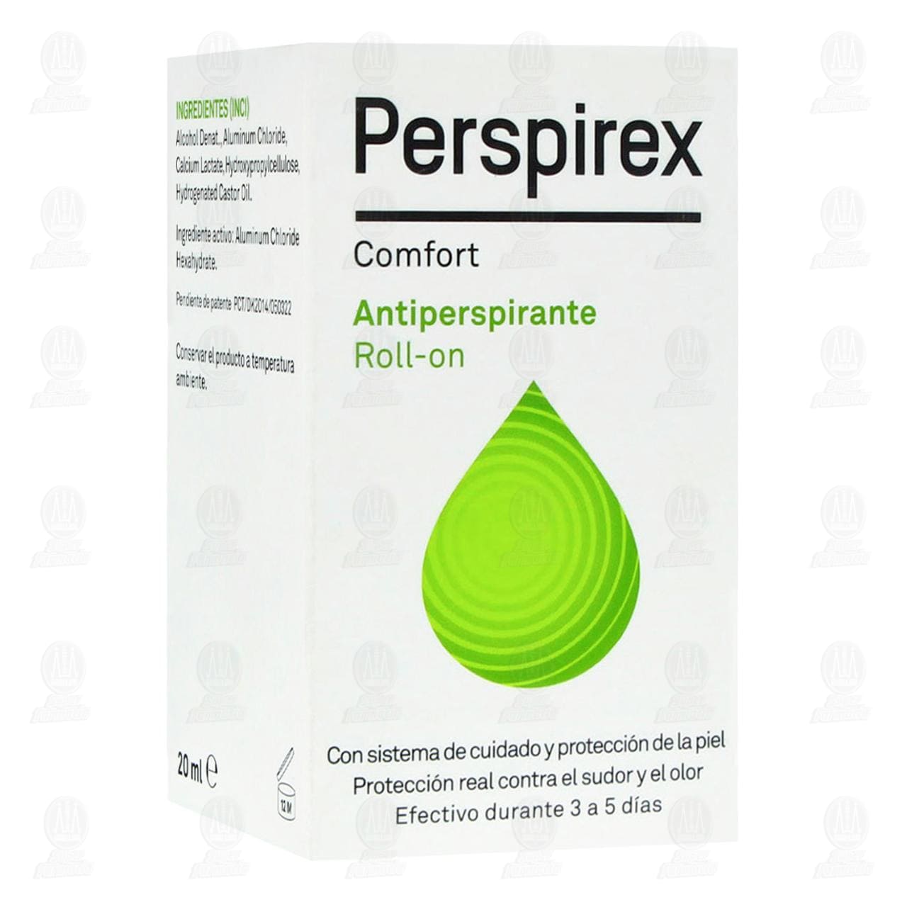 Perspirex Comfort Antiperspirante Roll-on, 20 ml.