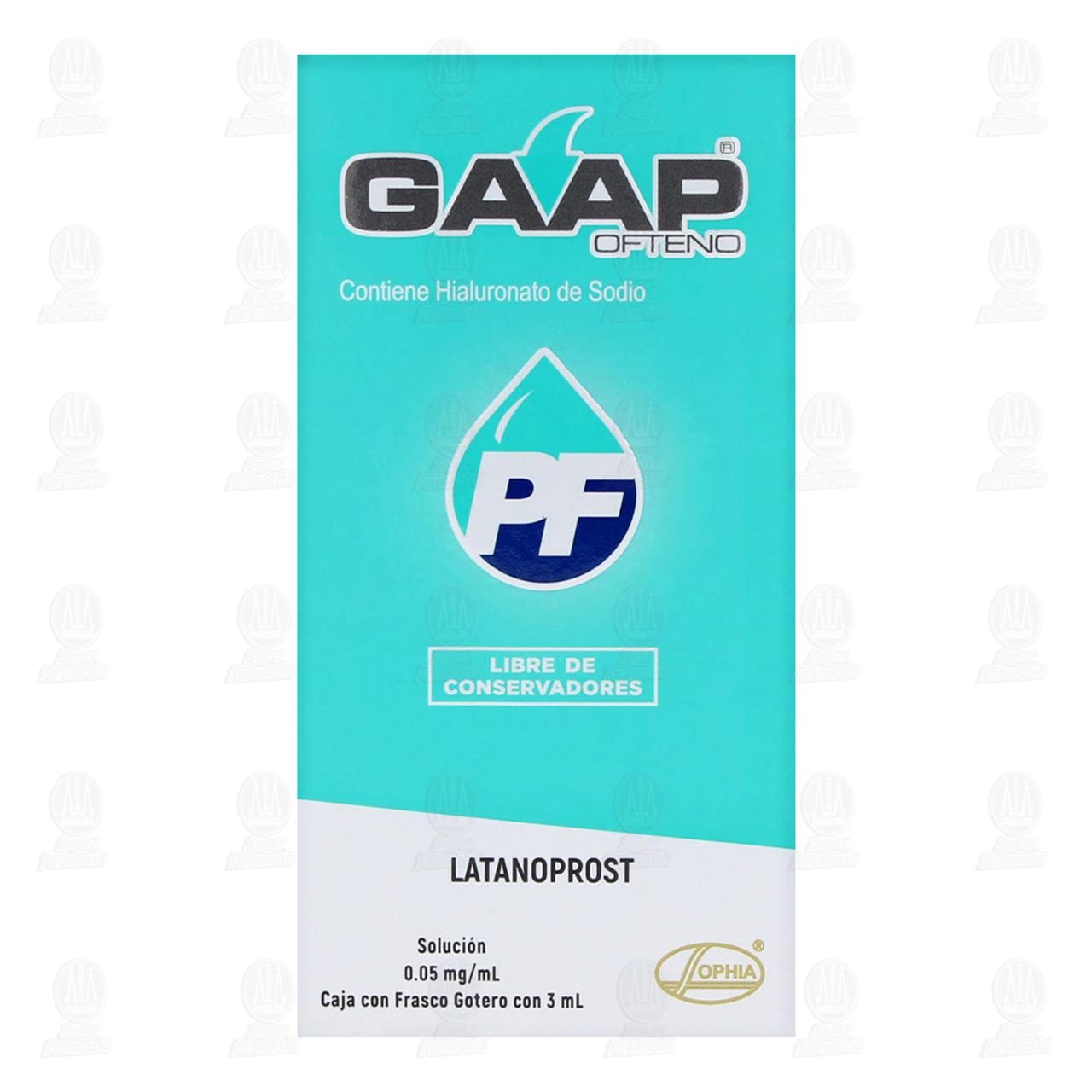 Gaap Ofteno PF 0.05mg/ml Soluci&oacute;n Gotas, 3 ml. image number 1