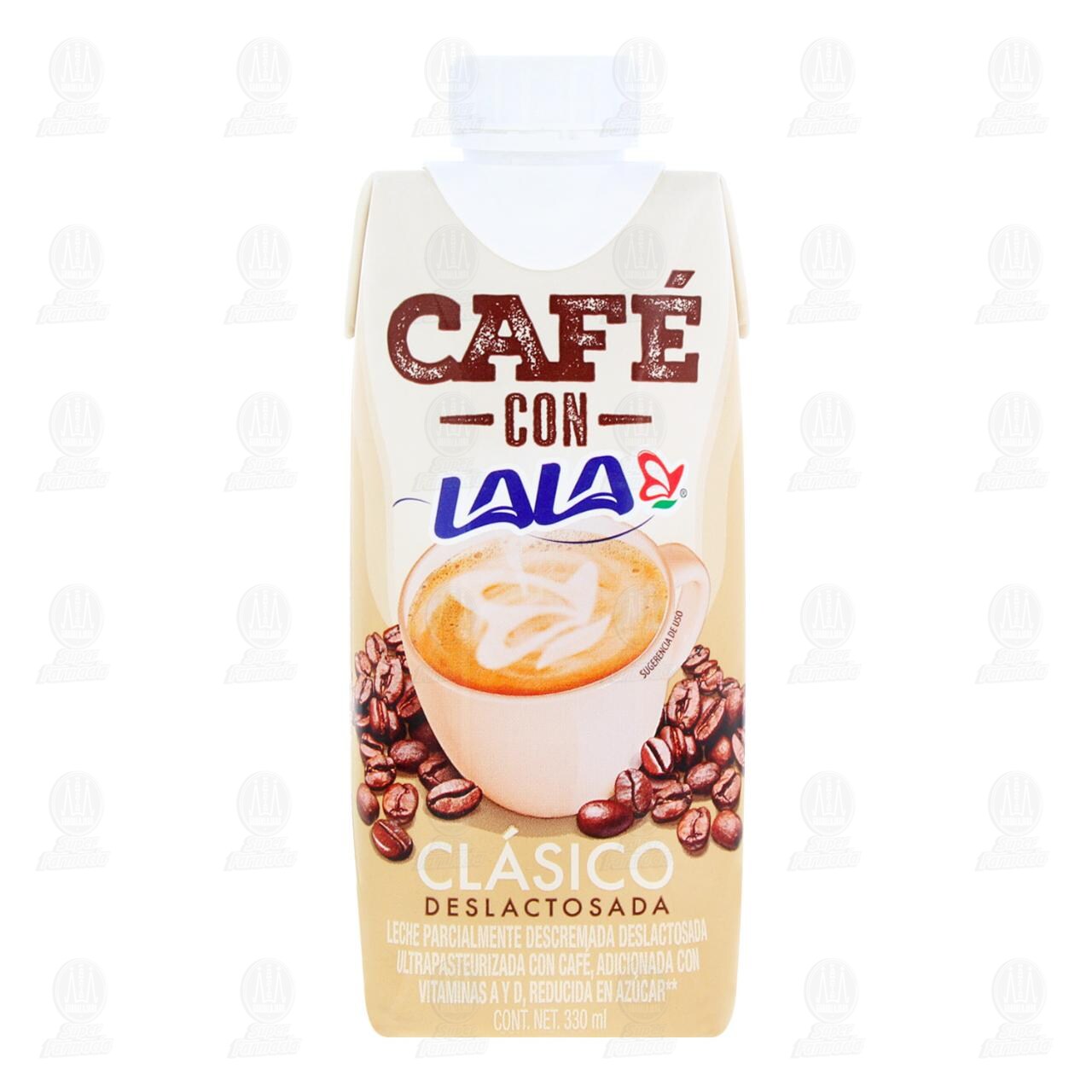 Café con Lala Clásico Deslactosado, 330 ml. image number 1