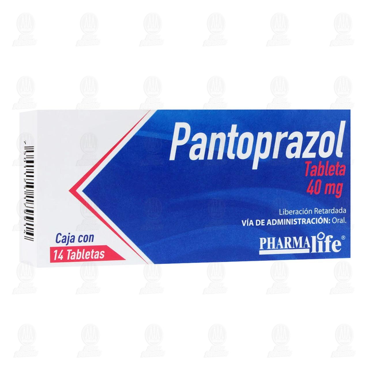 Pantoprazol 40 mg, 14 Tabletas Pharmalife. image number 0