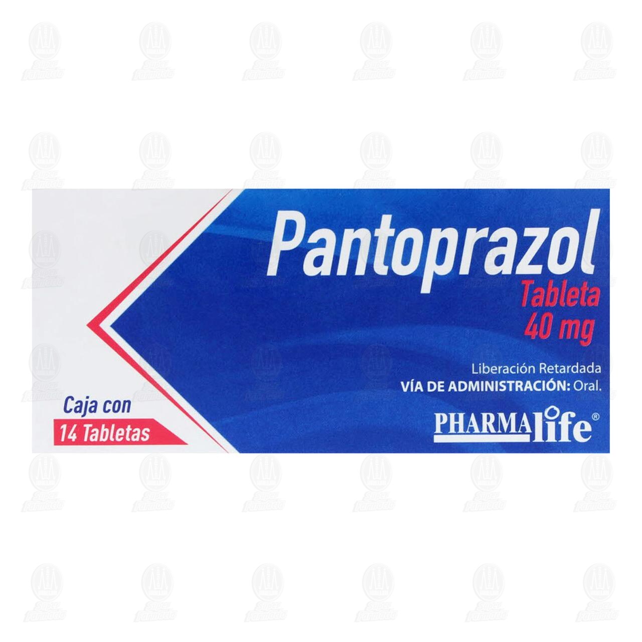 Pantoprazol 40 mg, 14 Tabletas Pharmalife. image number 1