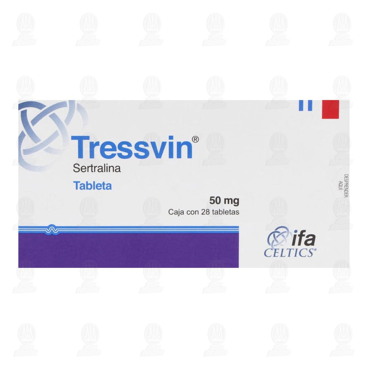 Tressvin 50 mg, 28 Tabletas. image number 1