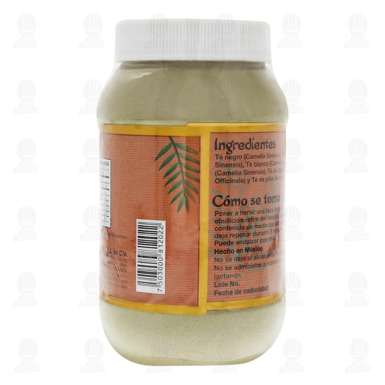 T&eacute; Chino Follaje Verde en Polvo, 210 gr. image number 2