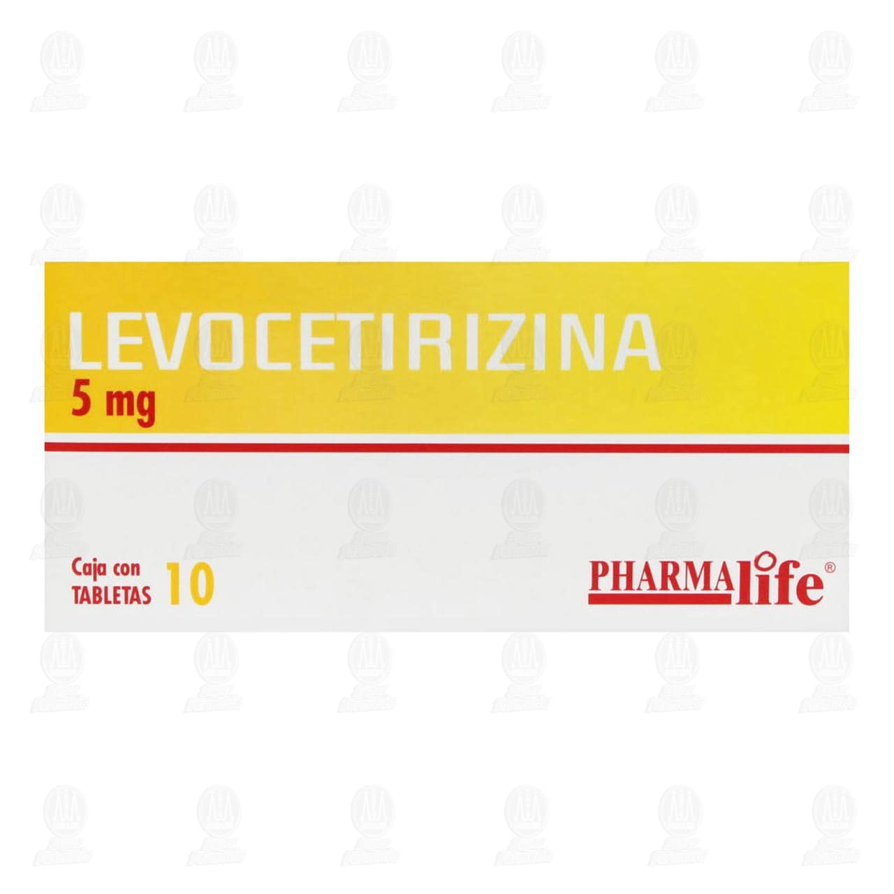 Levocetirizina 5 mg, 10 Tabletas Pharmalife. image number 1