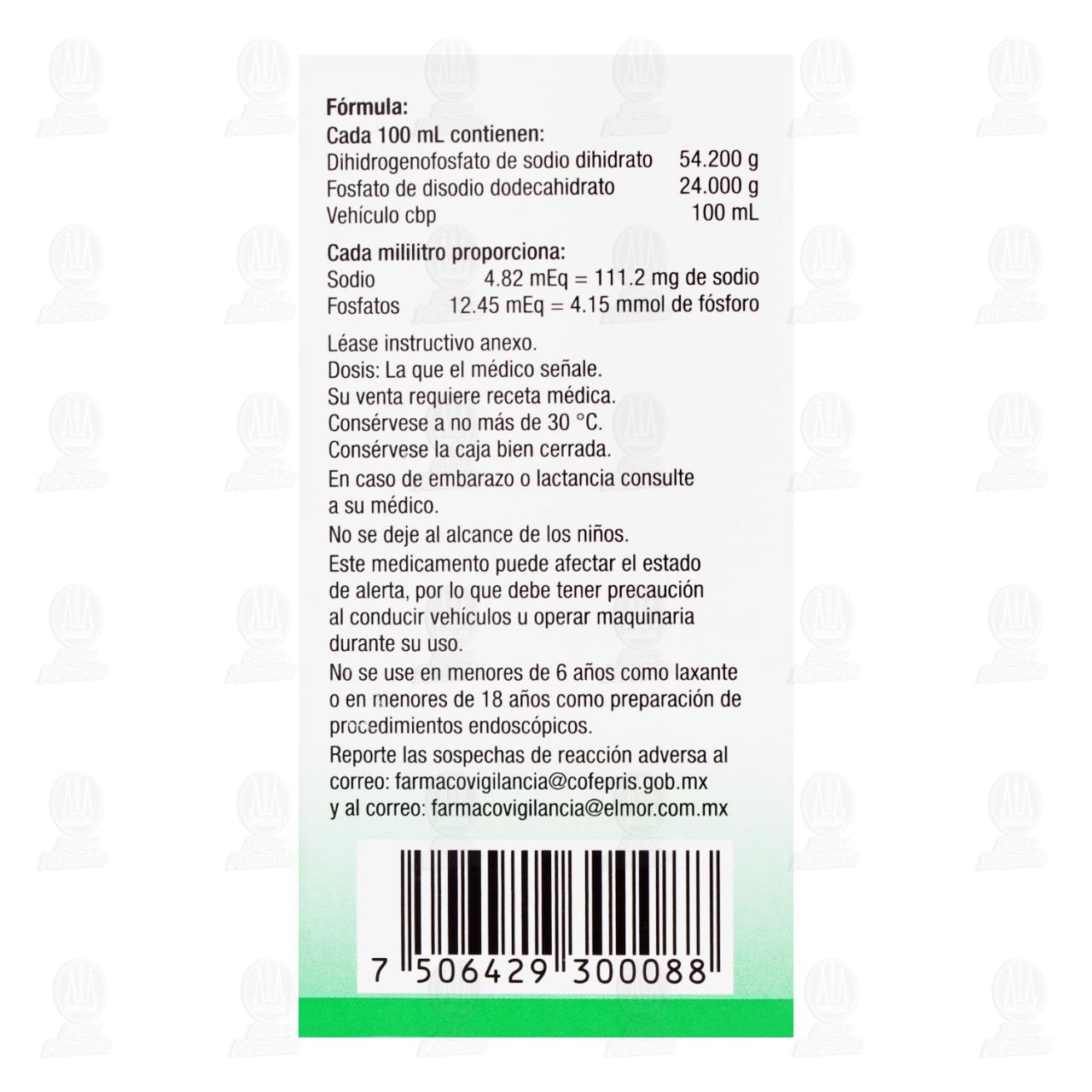 Ps Fosfosoda 2.71gr/1.2gr/5ml Solución Sabor Jengibre-Limón, 45 ml. image number 2