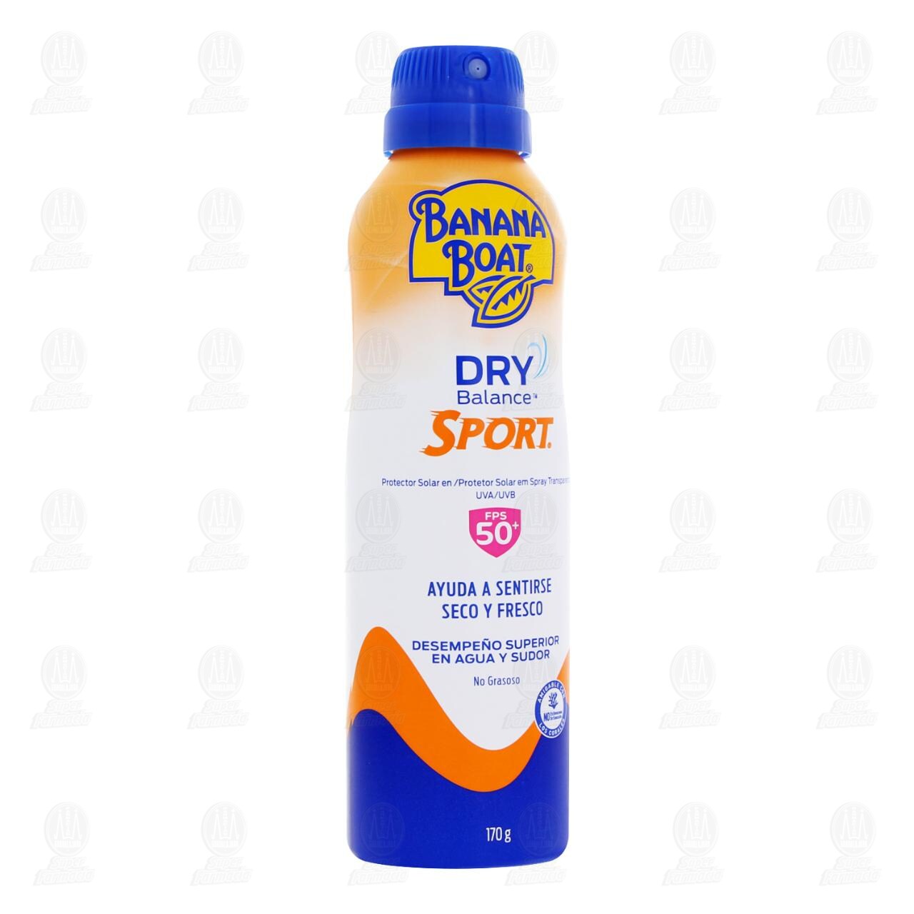 Protector Solar Banana Boat Dry Balance Sport en Spray Transparente FPS50+, 170 gr. image number 0
