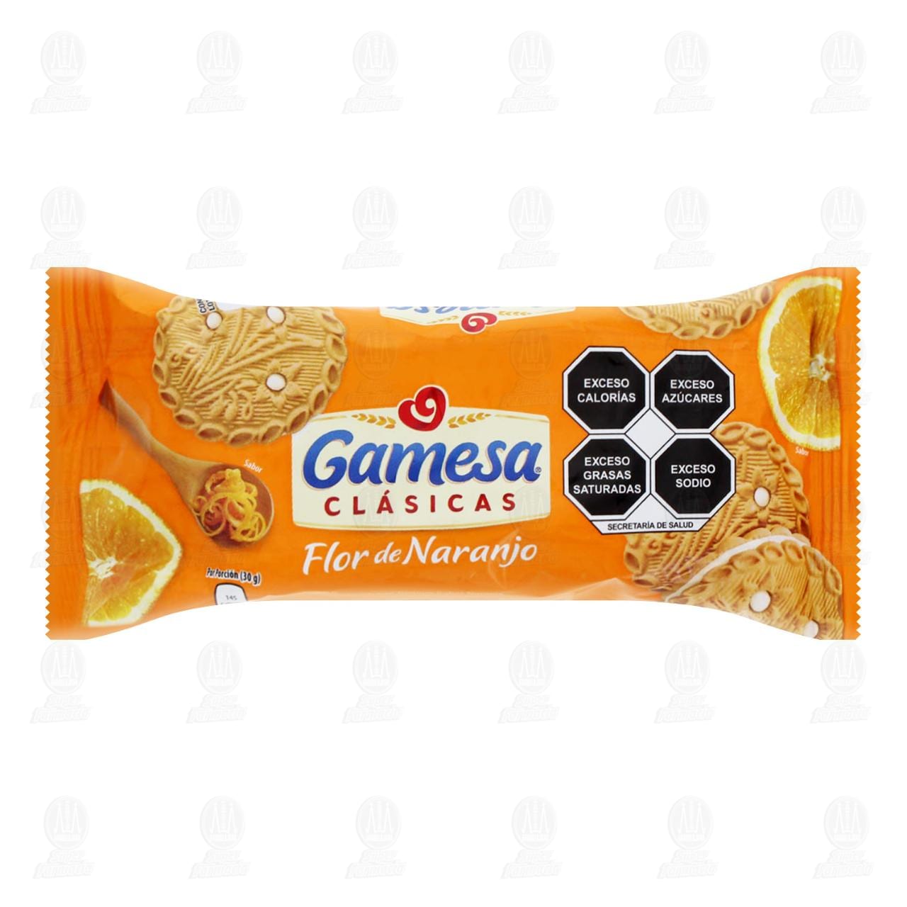 Galletas Gamesa Clásicas Flor de Naranjo, 100 gr.