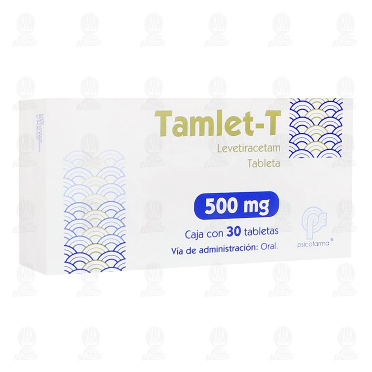Tamlet-T 500 mg, 30 Tabletas. image number 0