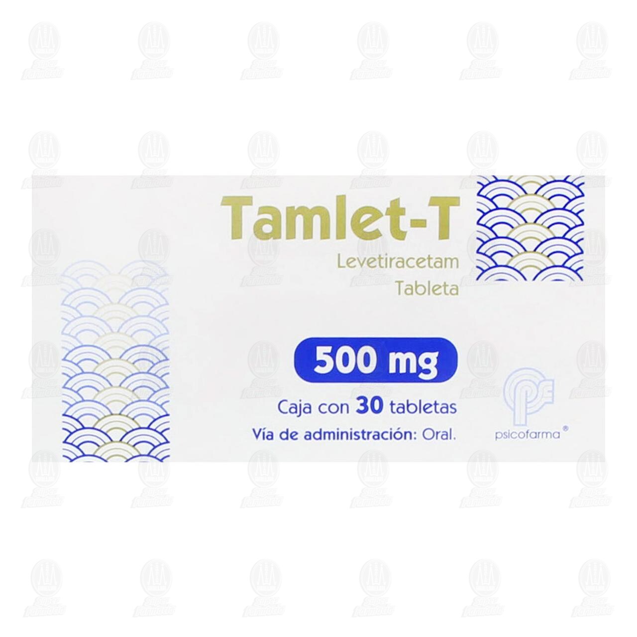 Tamlet-T 500 mg, 30 Tabletas. image number 1