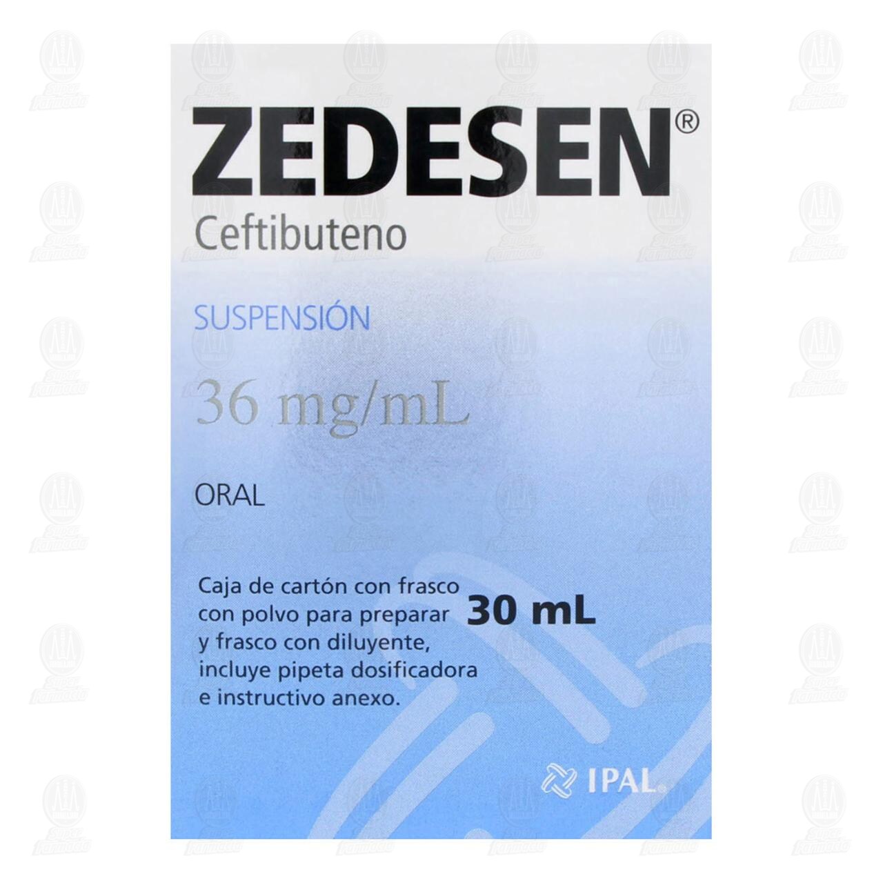 Zedesen Suspensi&oacute;n 36 mg, 30 ml. image number 1