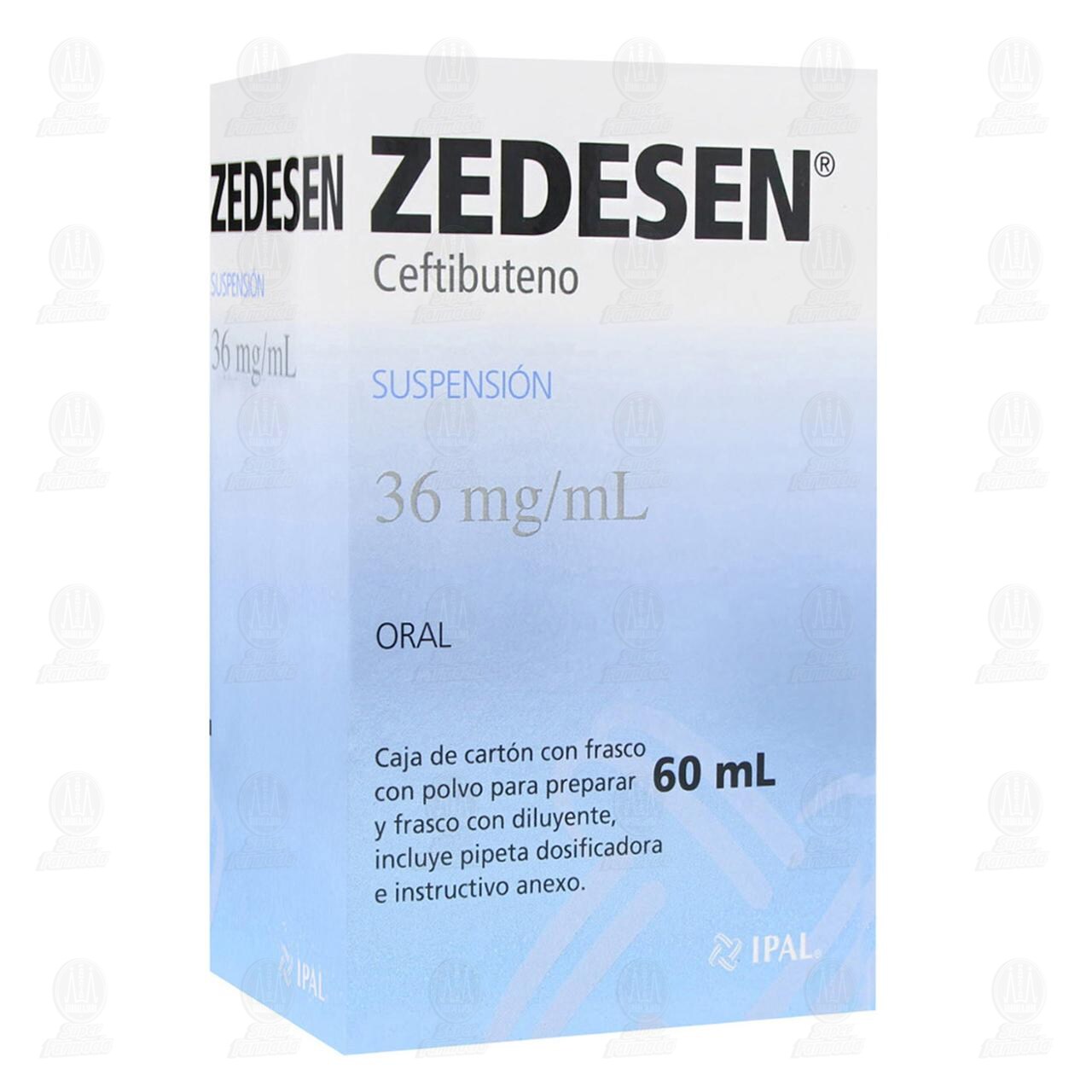 Zedesen Suspensi&oacute;n, 36 mg 60 ml.