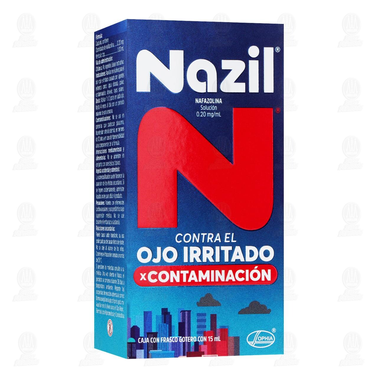 Nazil Contaminaci&oacute;n 0.20mg/ml Soluci&oacute;n Gotas, 15 ml. image number 0