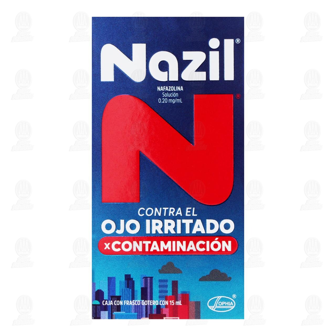 Nazil Contaminaci&oacute;n 0.20mg/ml Soluci&oacute;n Gotas, 15 ml. image number 1