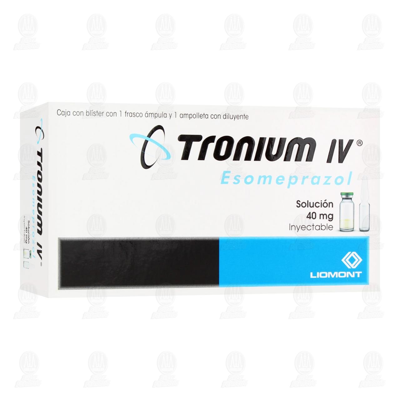 Tronium IV 40 mg Soluci&oacute;n Inyectable, 1 pz. image number 0