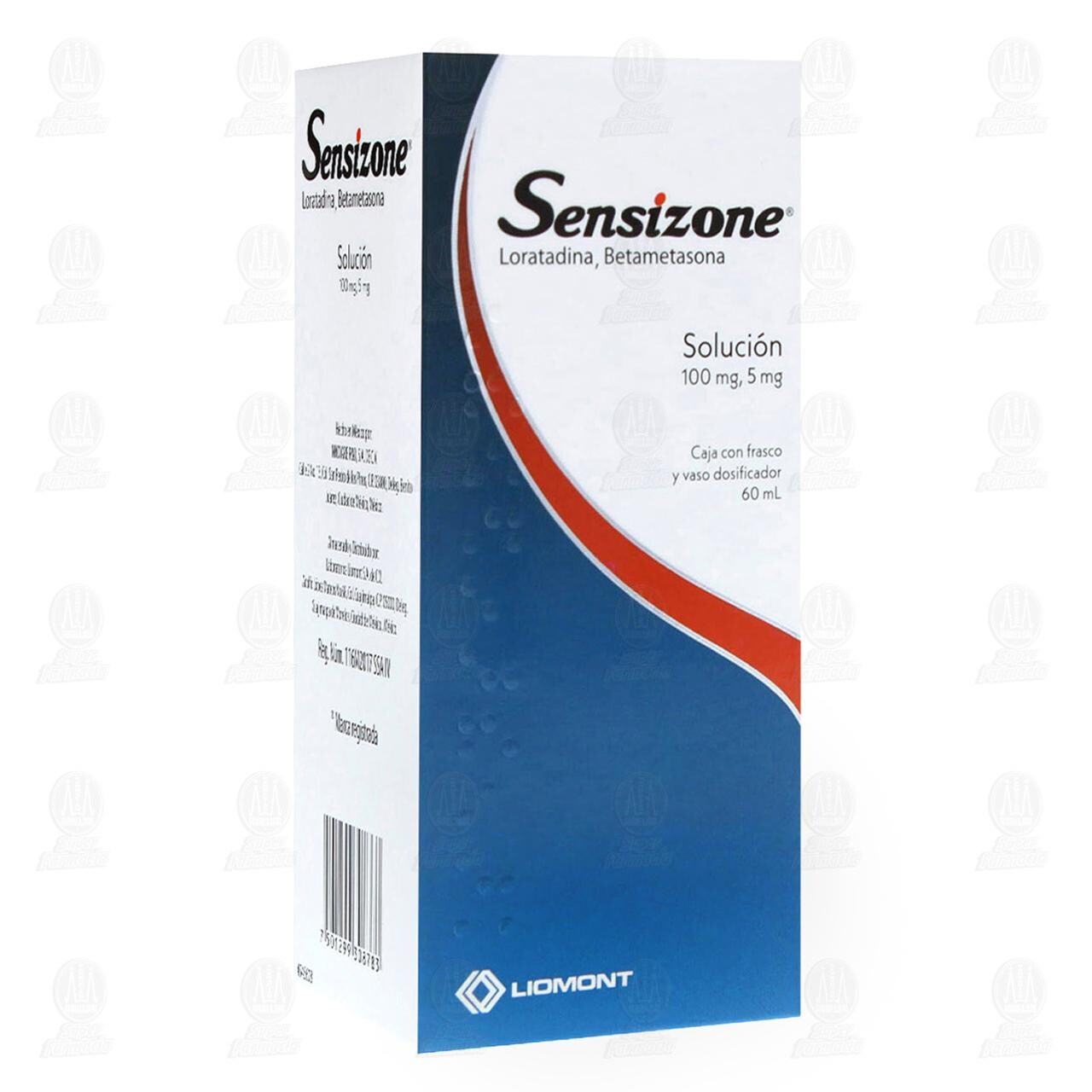 Sensizone Soluci&oacute;n 100mg/5mg, 60 ml. image number 0