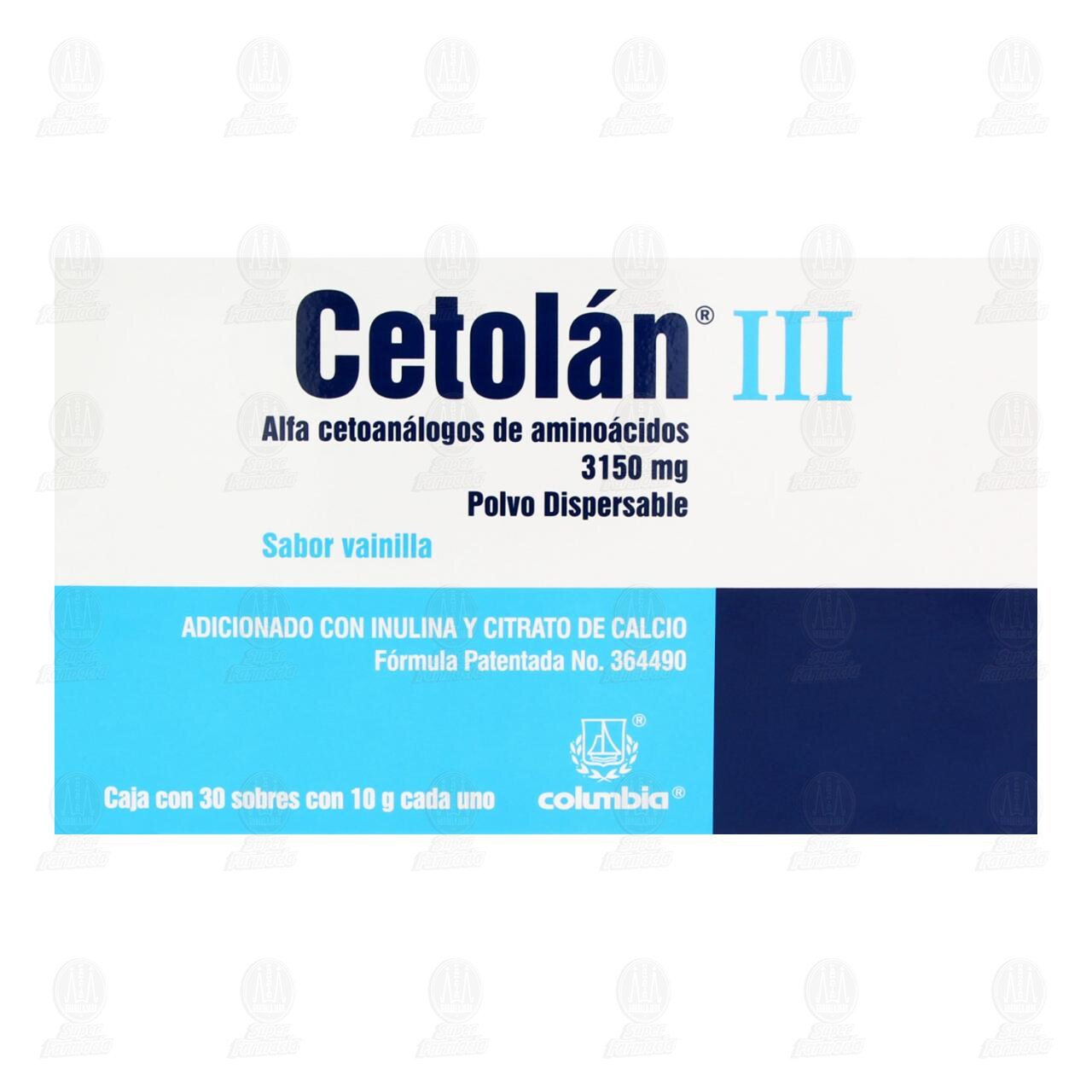 Cetol&aacute;n III 10 gr, 30 sobres. image number 1
