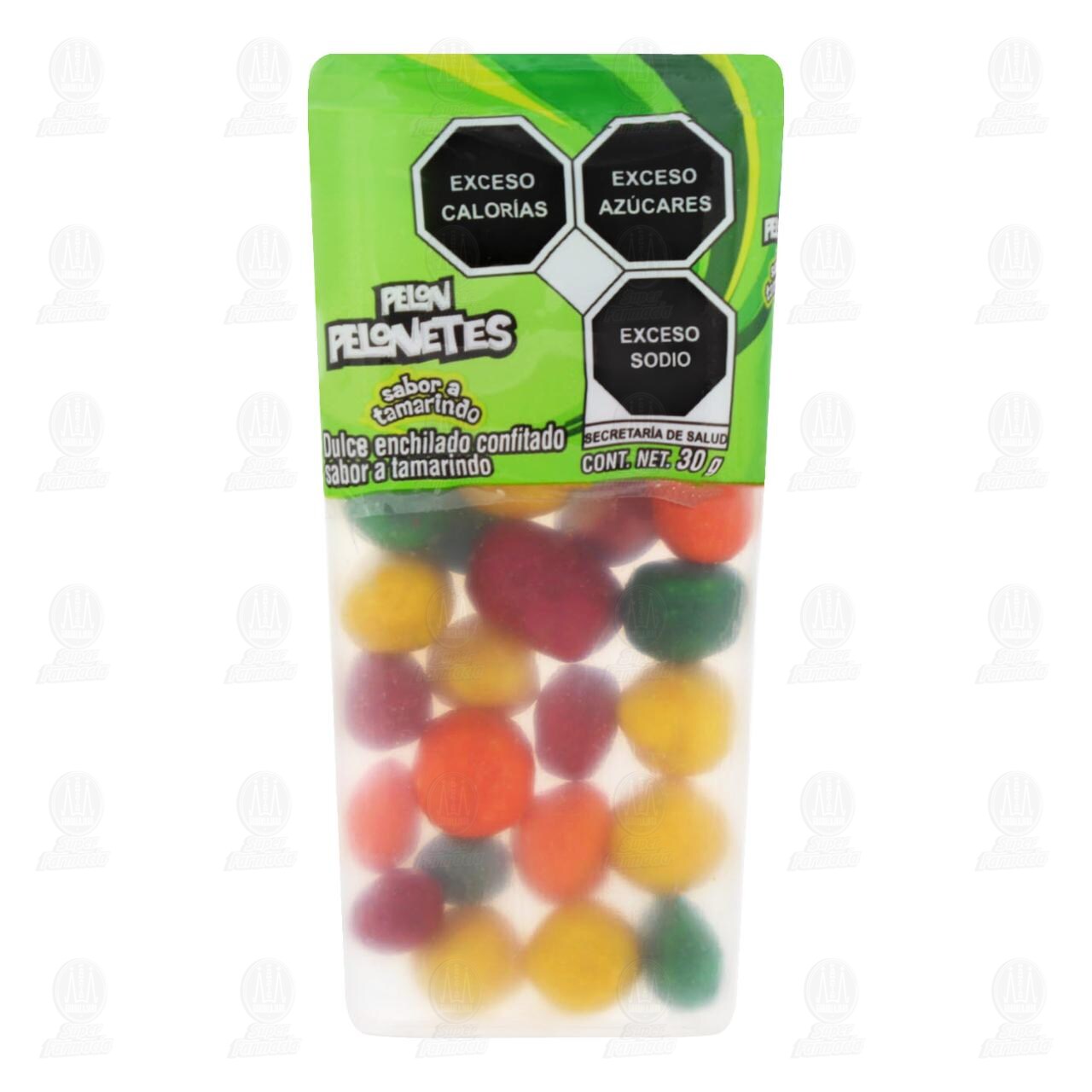 Dulce Pelon Pelonetes Sabor a Tamarindo, 30 gr. image number 1