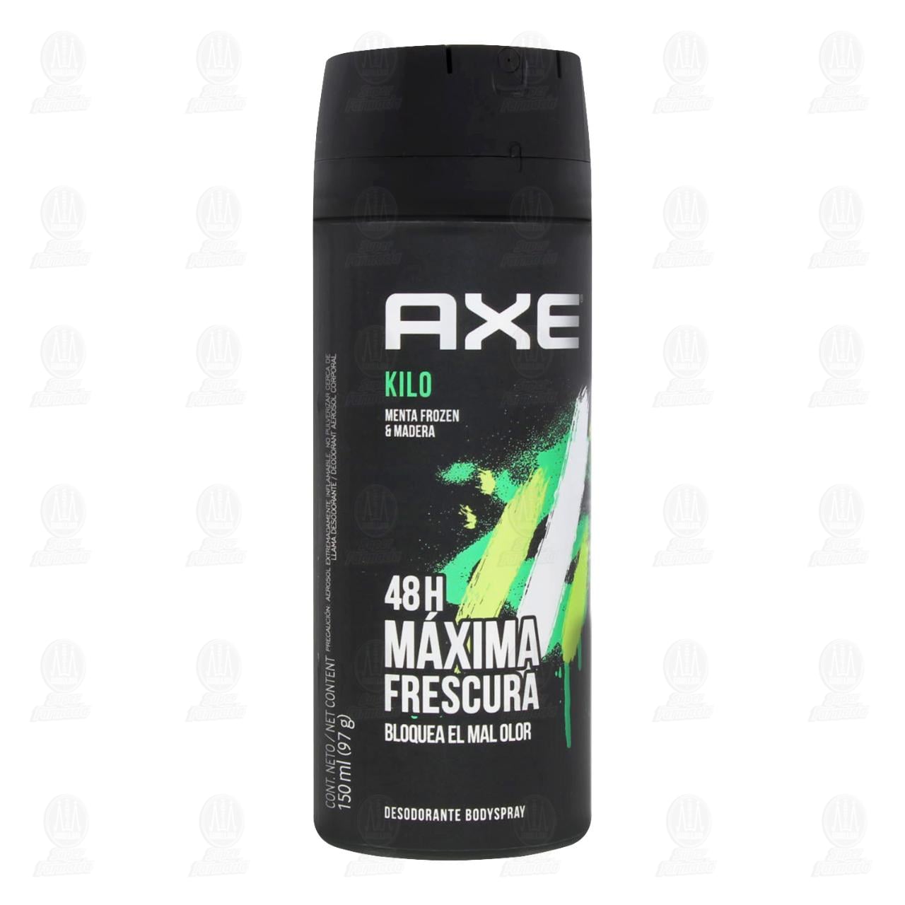 Desodorante Axe Kilo 48H en Aerosol, 150 ml. image number 0