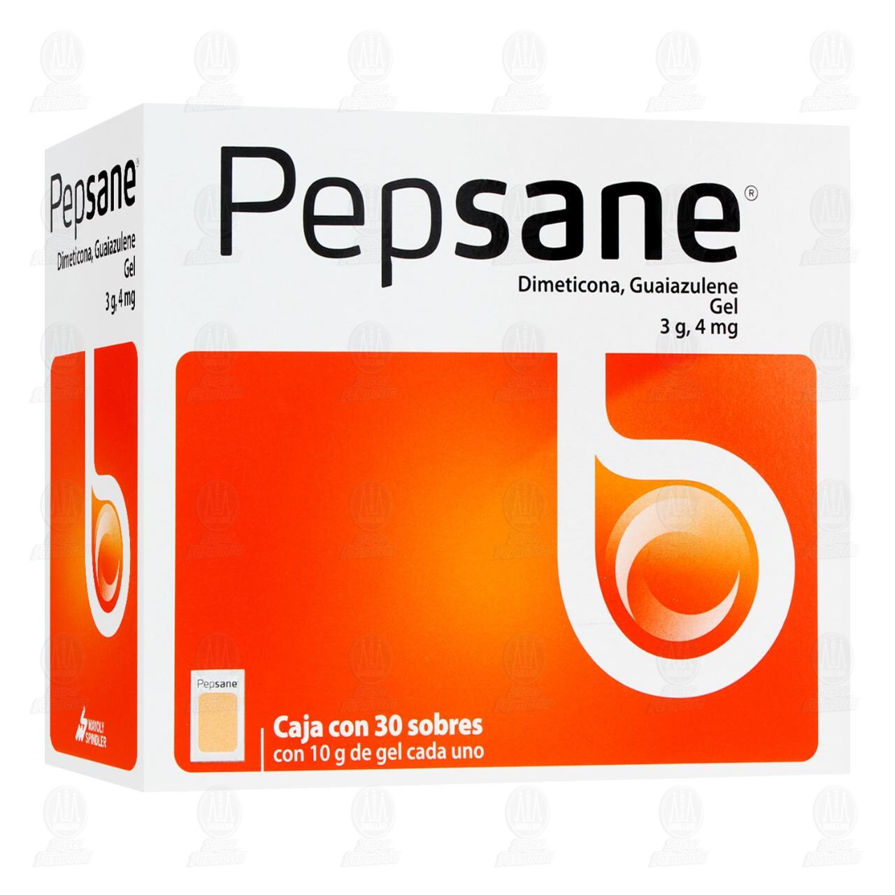 Pepsane 3gr/4mg Gel, 30 Sobres. image number 0