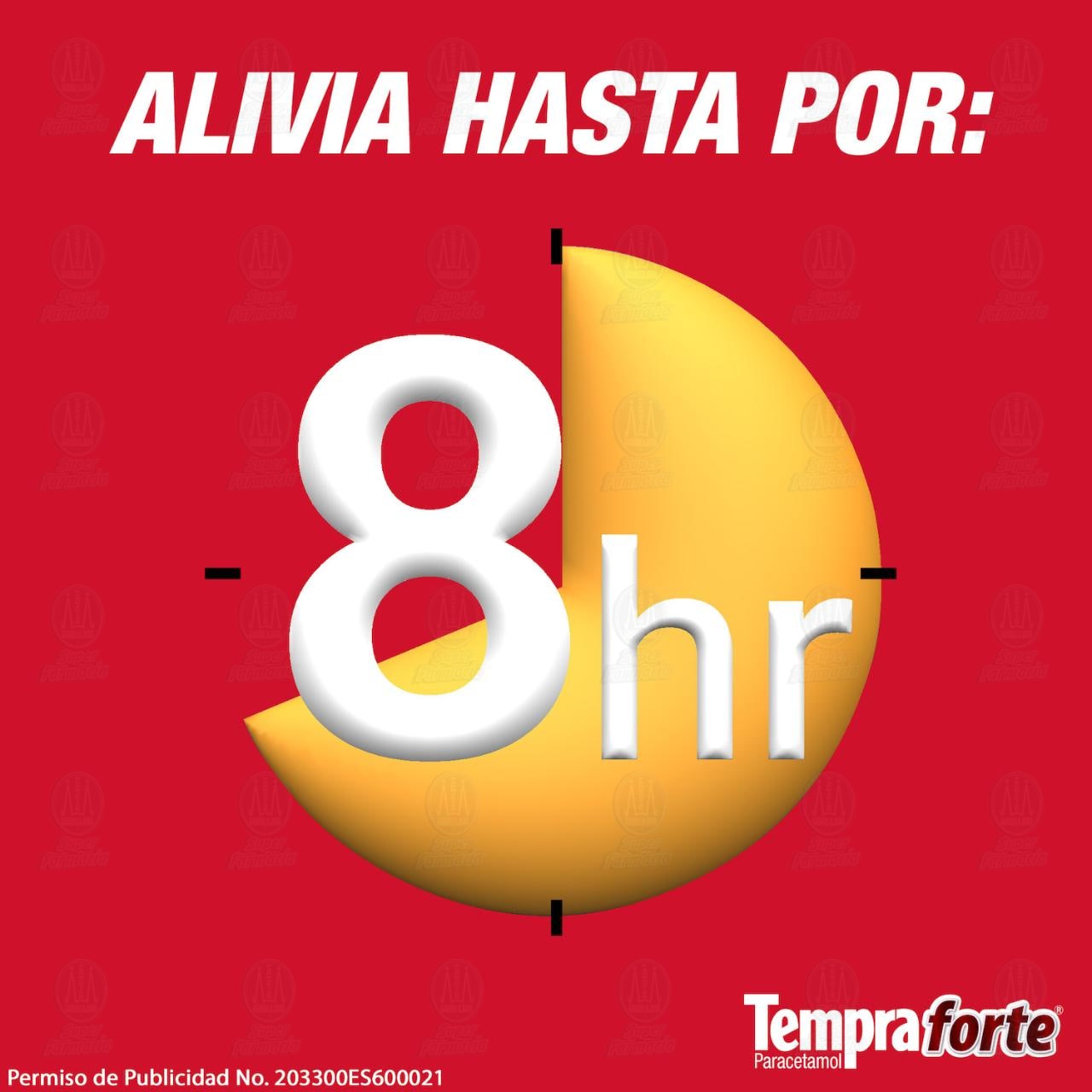 Tempra Forte 650 mg, 24+12 Tabletas. image number 4