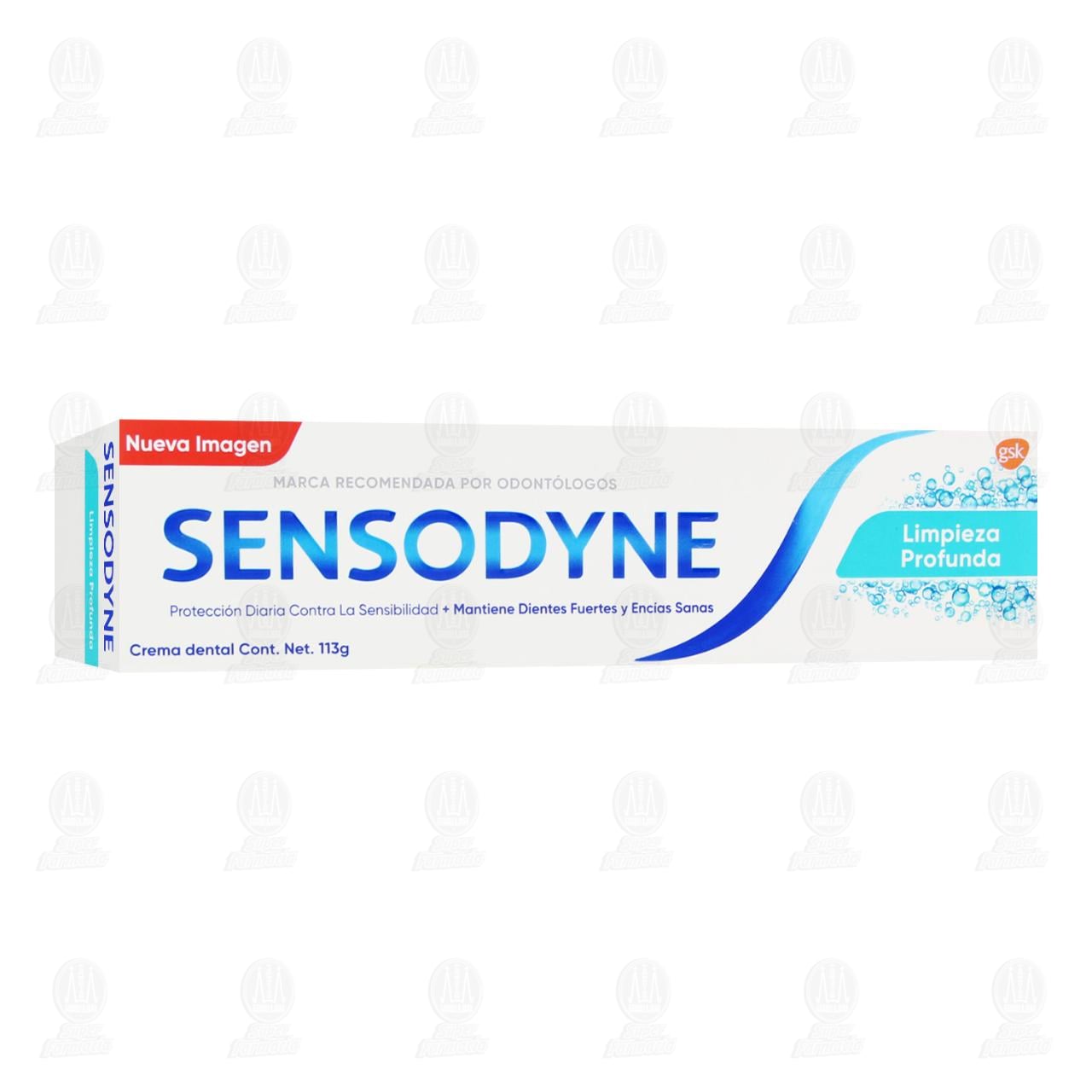 Crema Dental Sensodyne Limpieza Profunda, 113 gr. image number 0