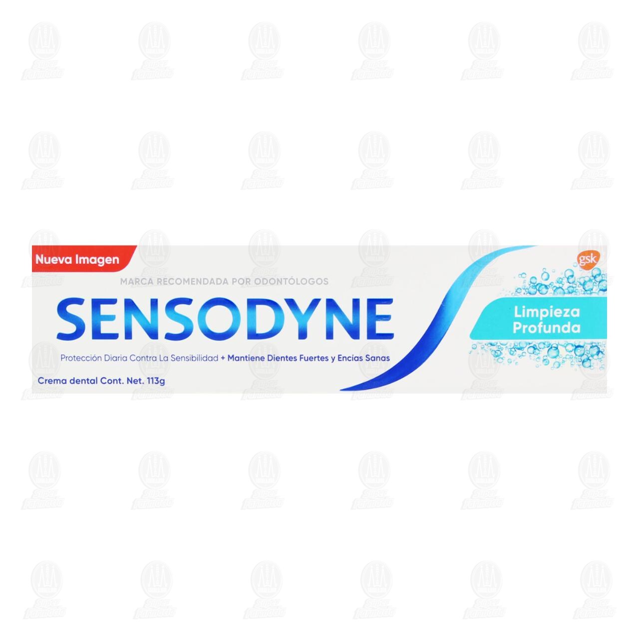 Crema Dental Sensodyne Limpieza Profunda, 113 gr. image number 1