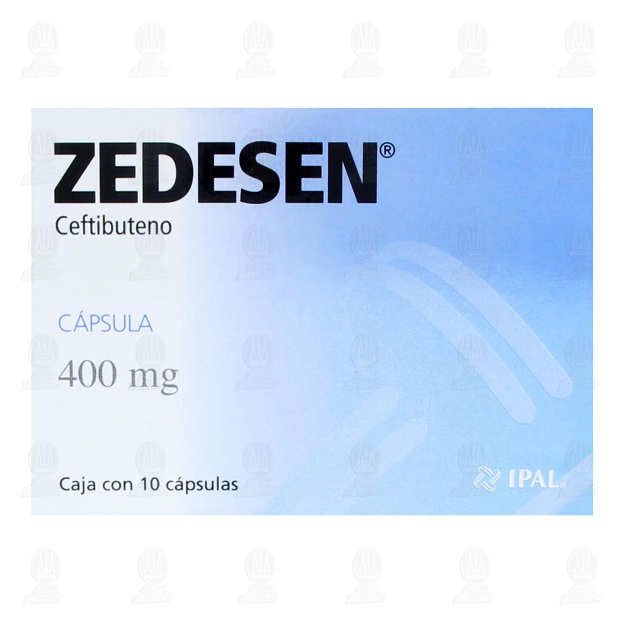 Zedesen 400 mg, 10 C&aacute;psulas. image number 1