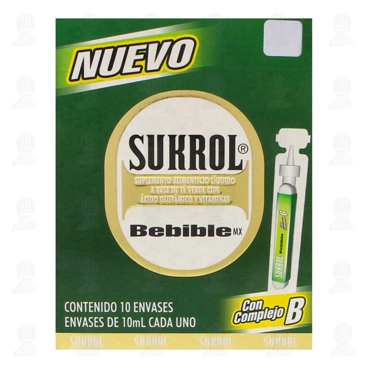 Sukrol Bebible 10 ml, 10 Envases. image number 1