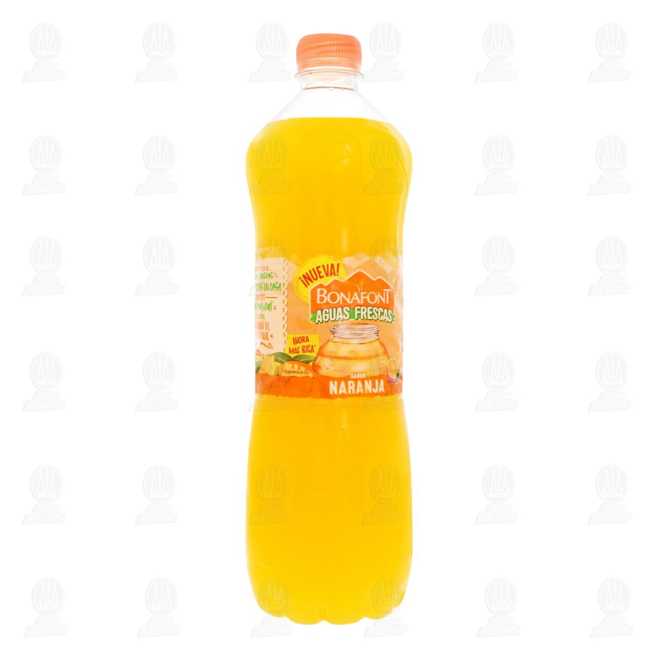 Bebida Bonafont Juizzy Naranja, 1 l. image number 0