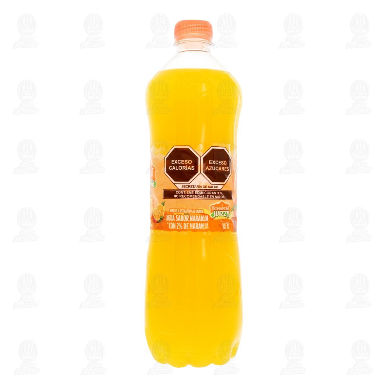 Bebida Bonafont Juizzy Naranja, 1 l. image number 2