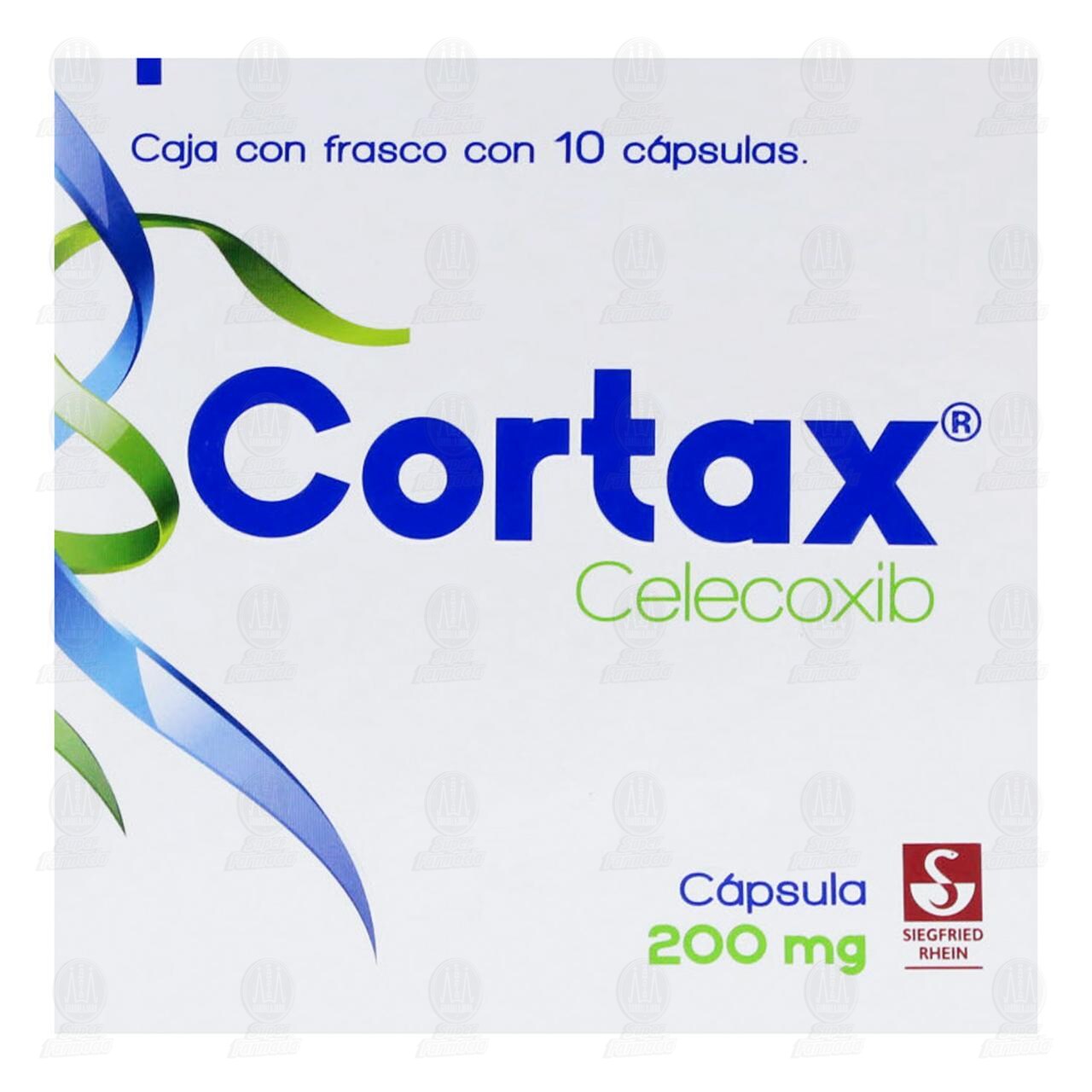 Cortax 200 mg, 10 C&aacute;psulas. image number 1