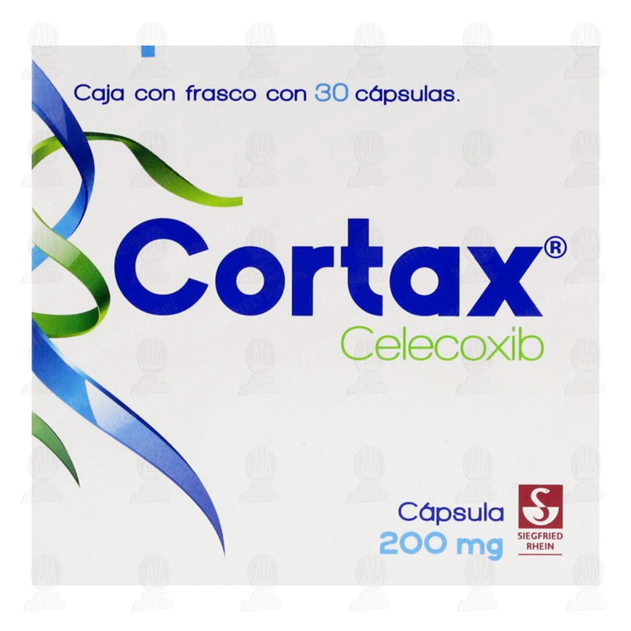 Cortax 200 mg, 30 C&aacute;psulas. image number 2