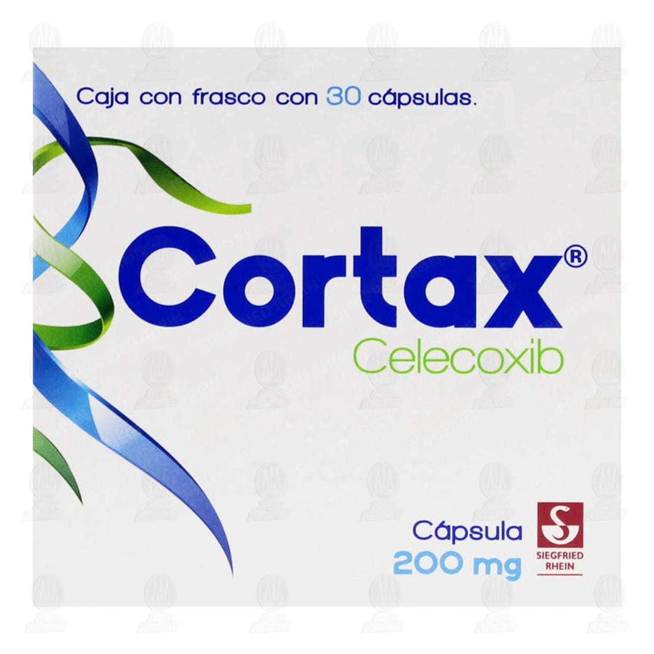 Cortax 200 mg, 30 C&aacute;psulas. image number 1