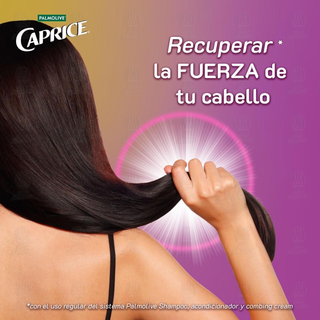 Shampoo Caprice Especialidades Acti-Ceramidas 2 en 1, 750 ml. image number 3