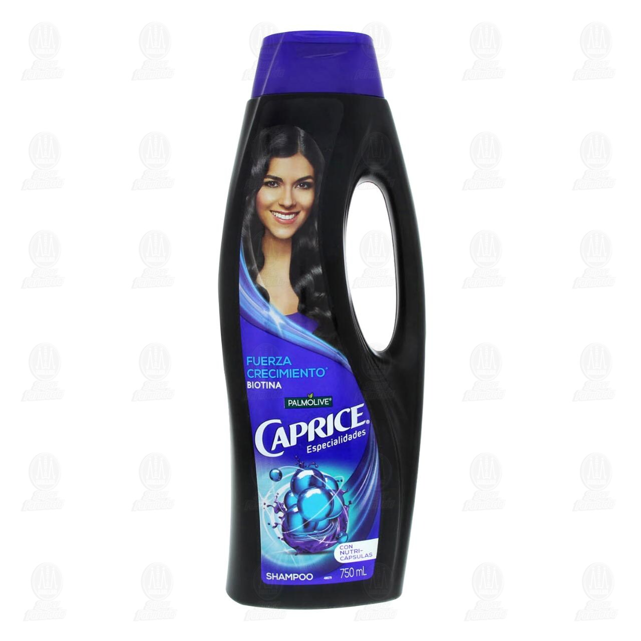 Shampoo Caprice Especialidades Fuerza Crecimiento Biotina, 750 ml. image number 1