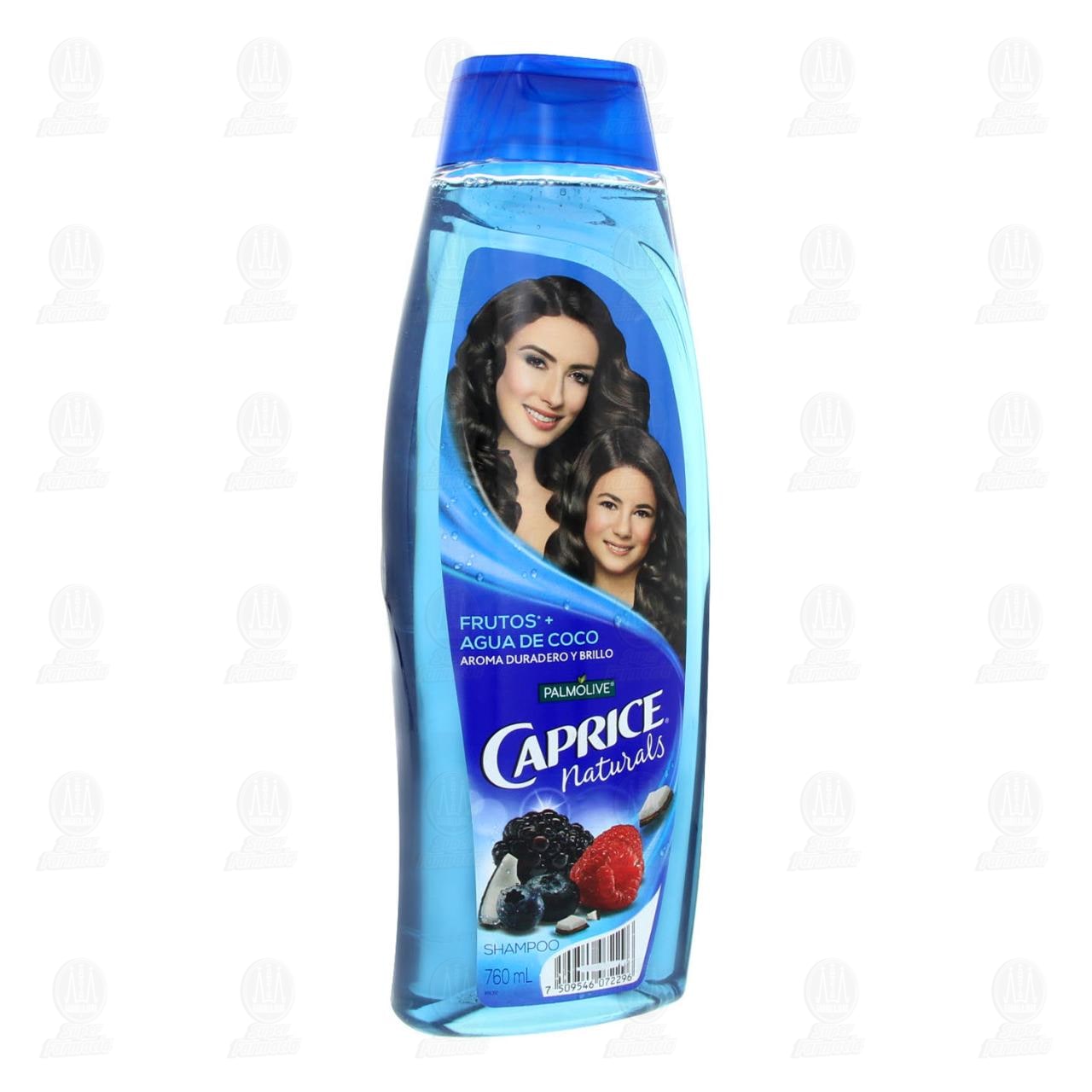 Imagen para Shampoo Caprice Naturals Frutos y Coco, 760 ml.