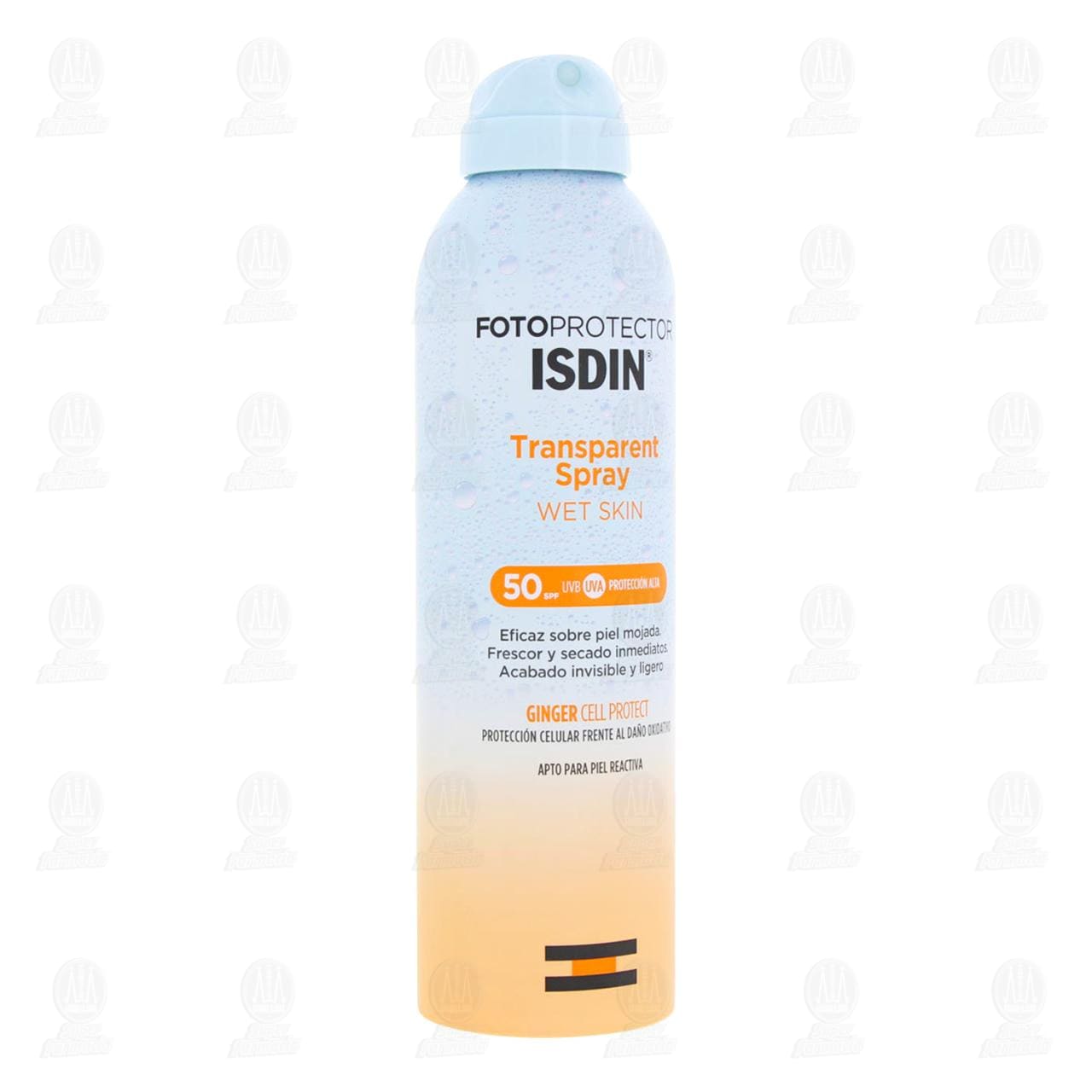 Imagen para Fotoprotector Isdin Transparent Wet Skin Spray SPF50, 250 ml.