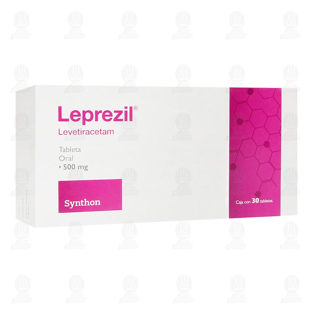 Leprezil 500 mg, 30 Tabletas. image number 0