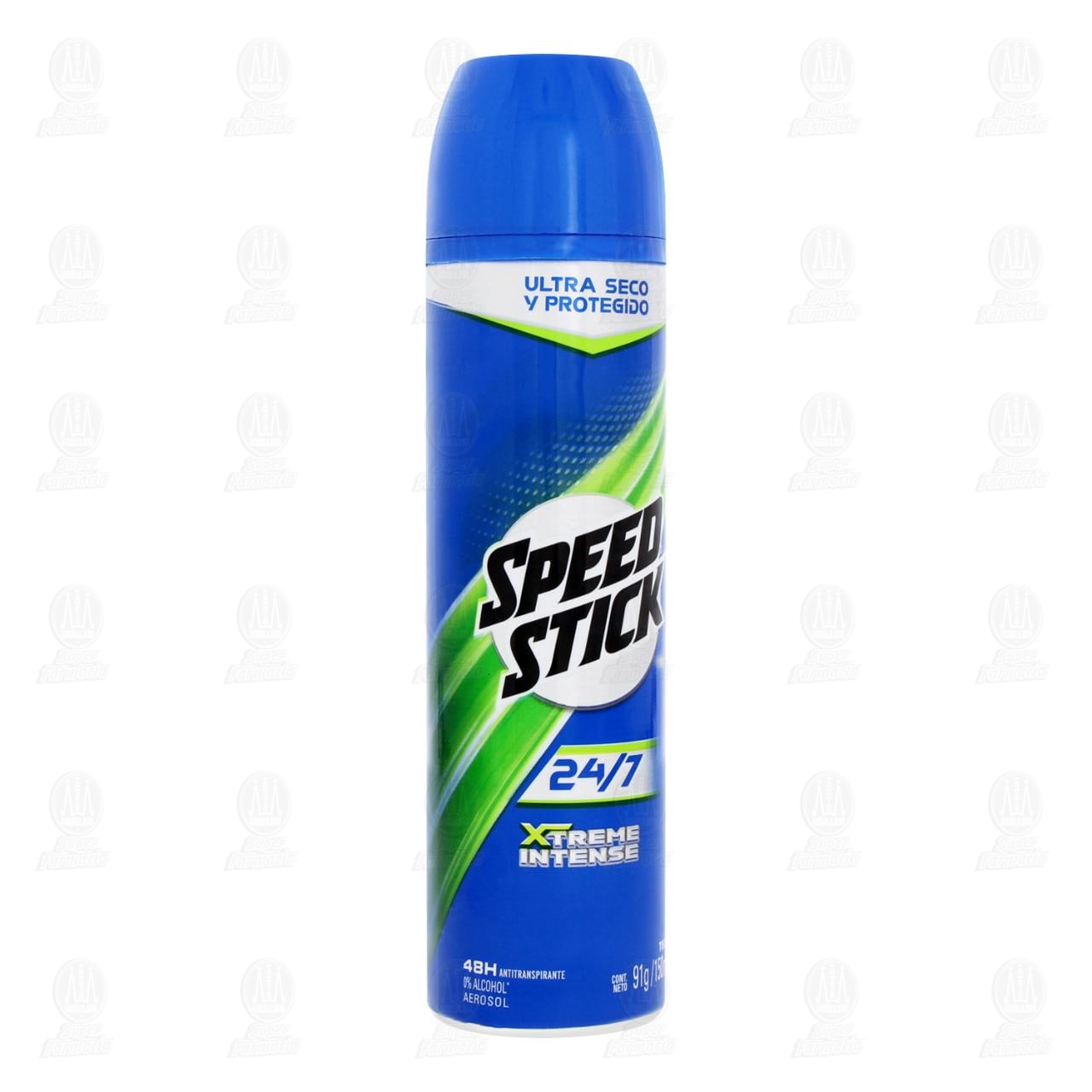 Antitranspirante Speed Stick 24/7 Xtreme Intense en Aerosol, 150 ml. image number 0
