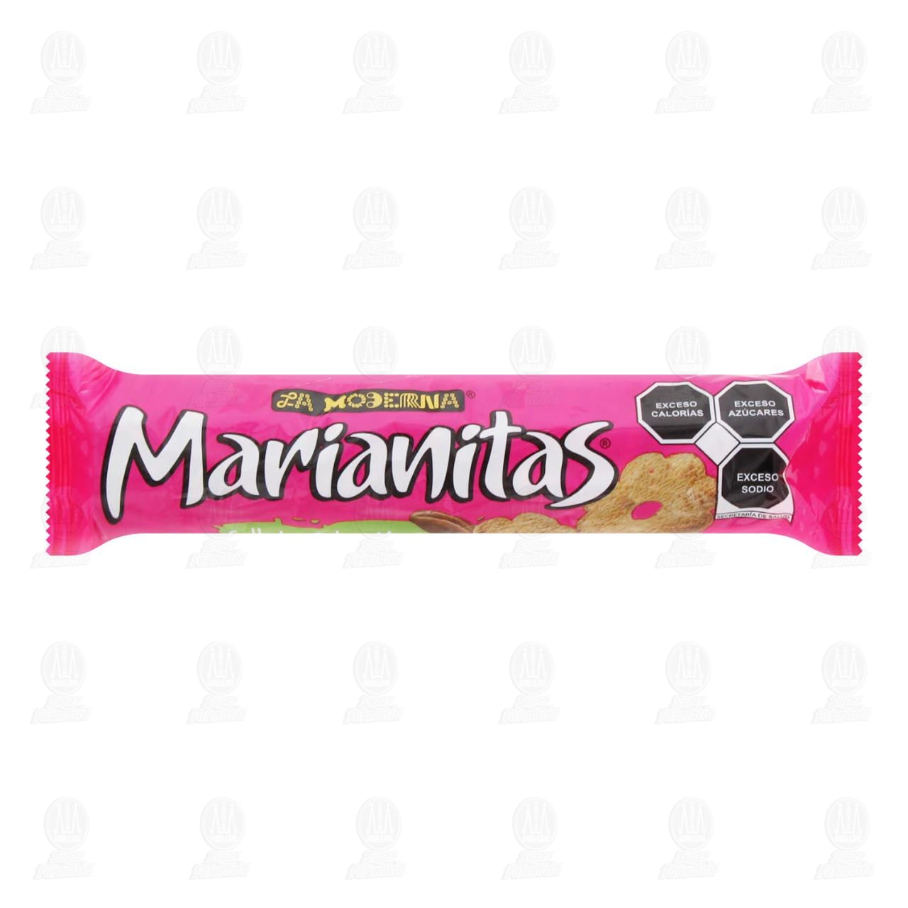 Imagen para Galleta empaquetada La Moderna Marianitas sabor nuez, adicionada con vitaminas y minerales. Paquete con 185 gramos.