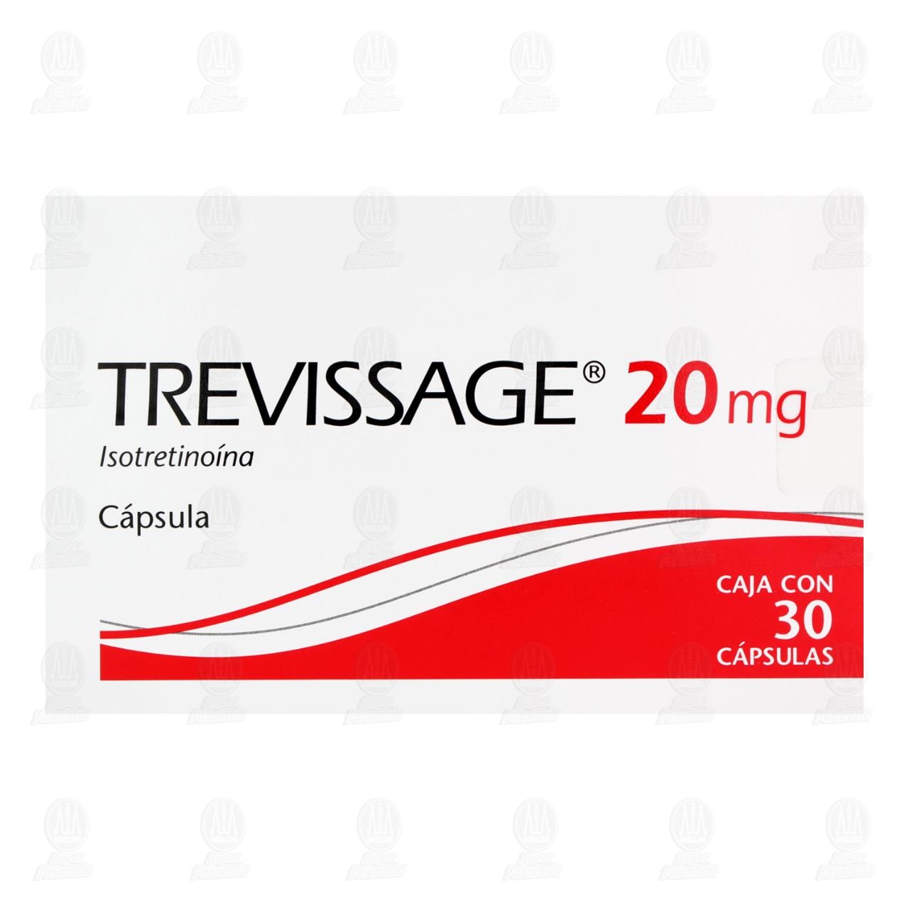 Trevissage 20 mg, 30 C&aacute;psulas. image number 1