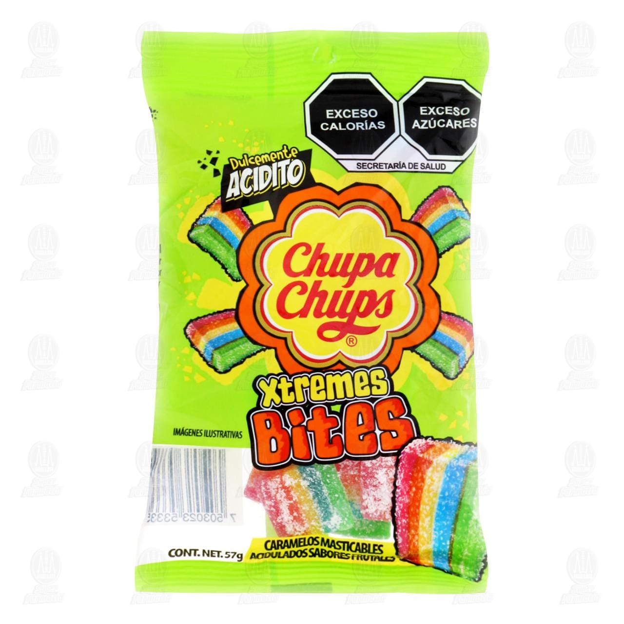 Imagen para Caramelo Xtremes Bites Frutas, 57 gr.