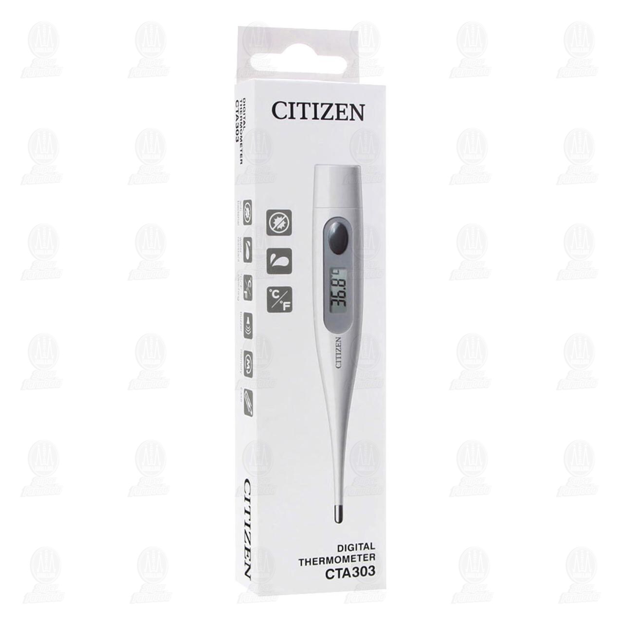 Termómetro Citizen Digital CTA 303, 1 pz.
