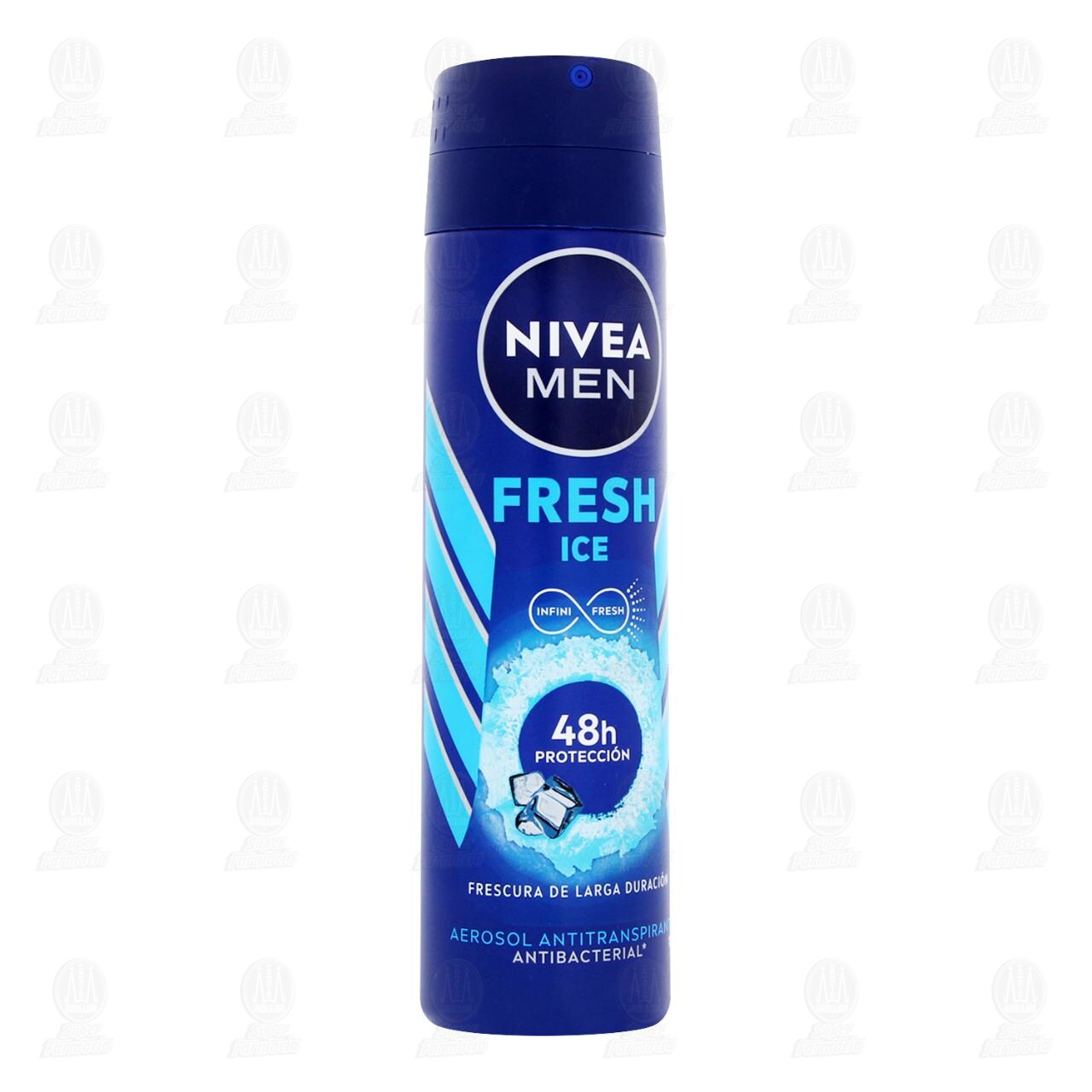 Nivea Men Antitranspirante Fresh Ice Aerosol, 150 ml.