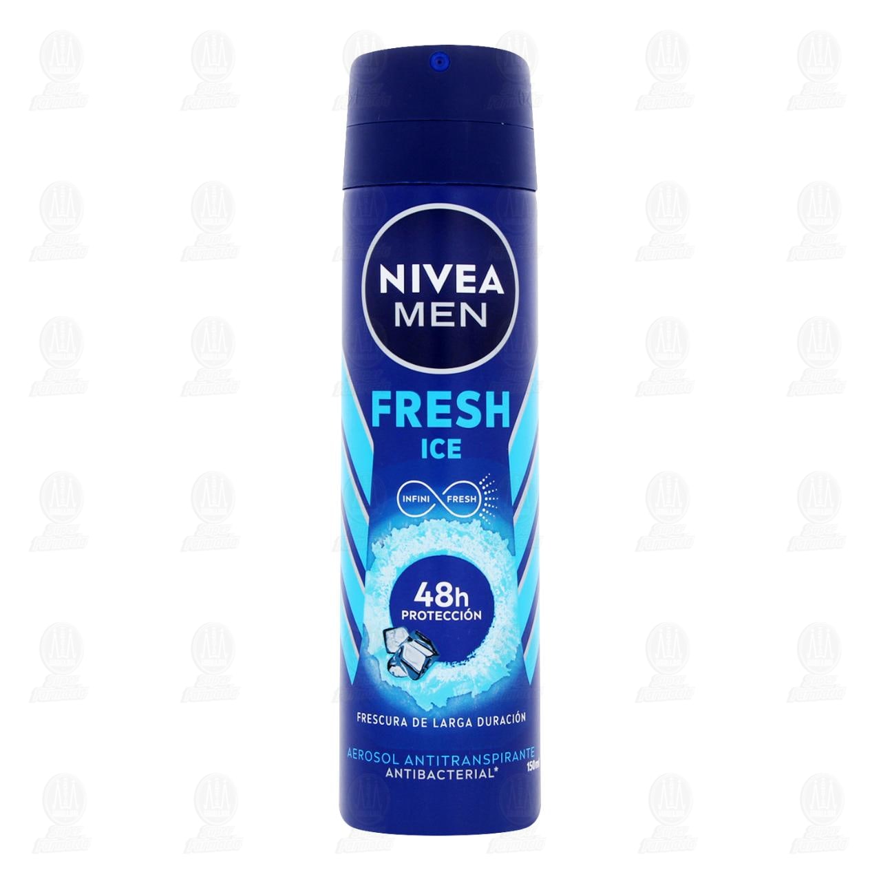 Nivea Men Antitranspirante Fresh Ice Aerosol, 150 ml. image number 1